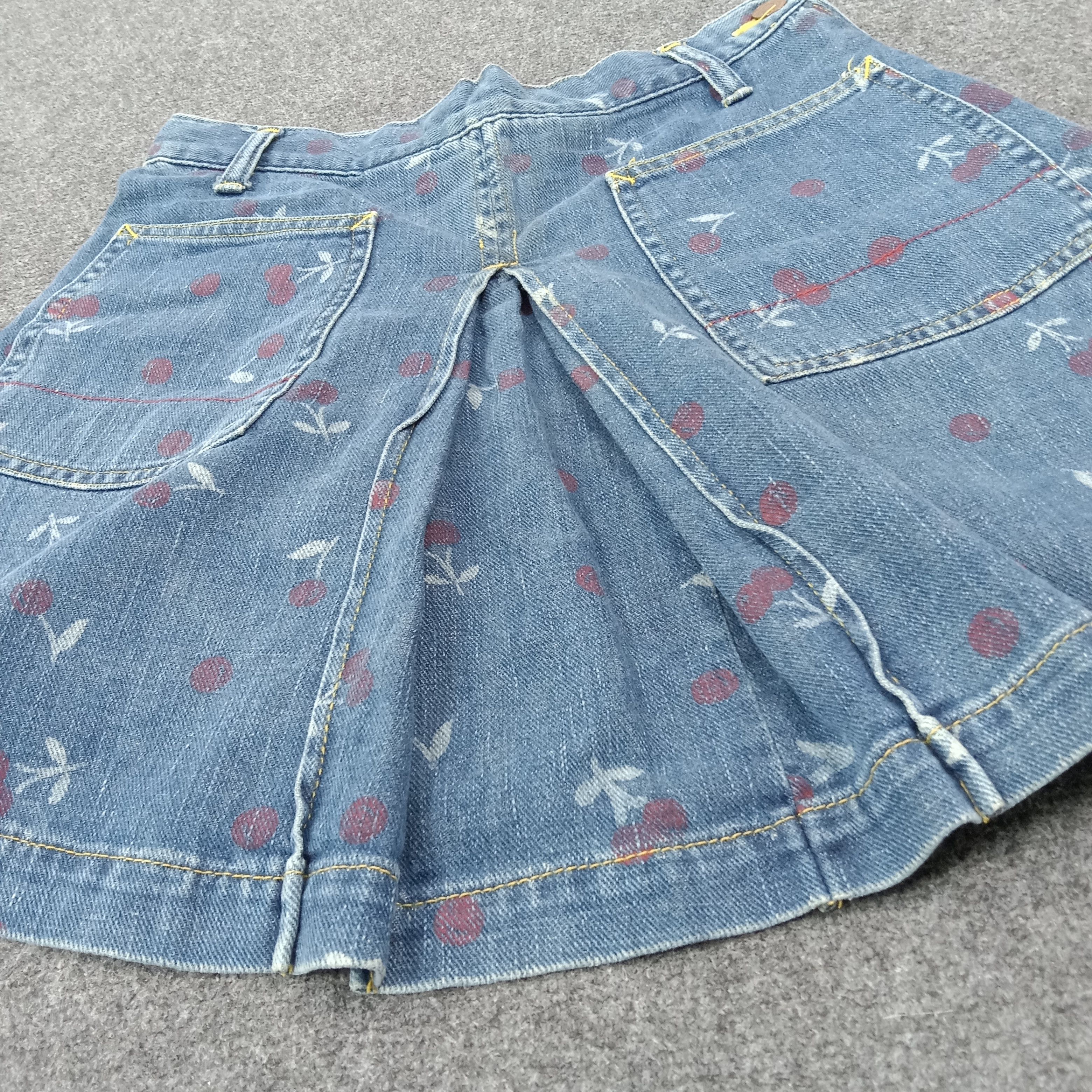 Hysteric Glamour Hysteric Glamour Japanese Brand Mini Denim Skirt C265N12 Size 24" / US 00 / IT 34 - 6 Thumbnail