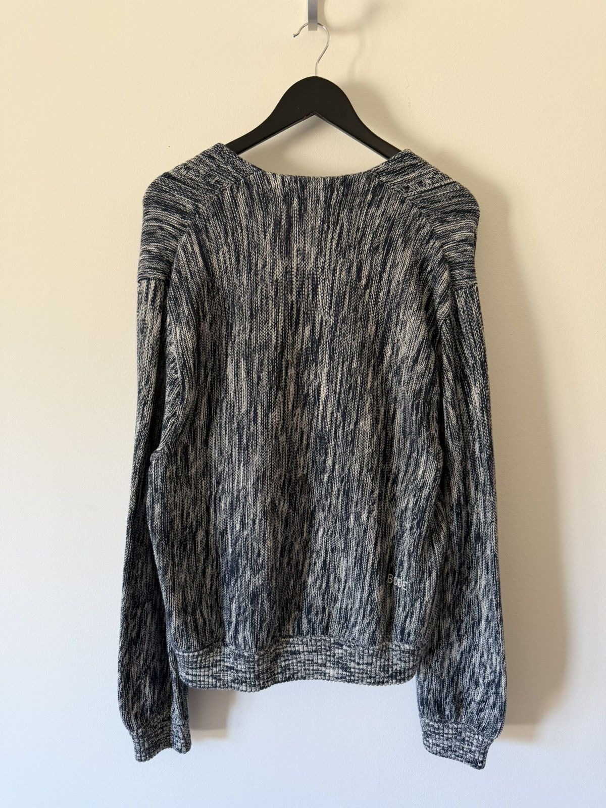 Bode Bode Double Breasted Cardigan in Marled Blue Size US XL / EU 56 / 4 - 5 Thumbnail