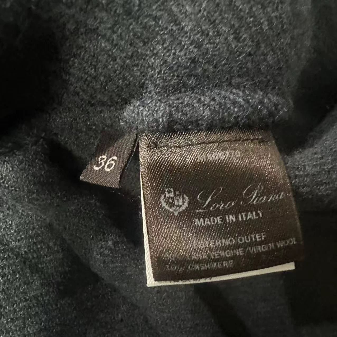 Loro Piana Loro Piana gray blue wool cashmere coat 36 NWT Size XS / US 0-2 / IT 36-38 - 5 Thumbnail