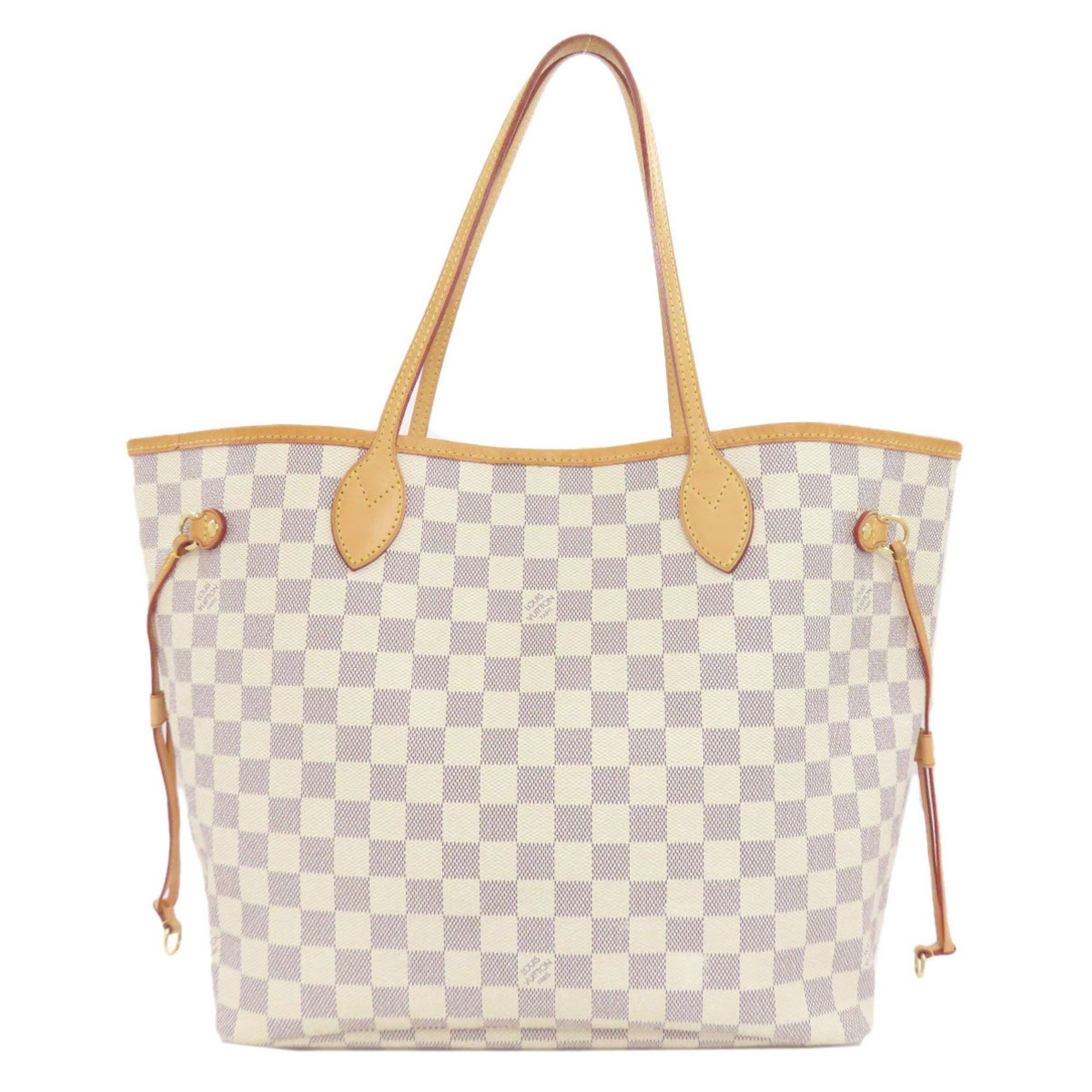 Louis Vuitton N51107 Neverfull Mm Tote Bag Damier Canvas Women's Louis Vuitton