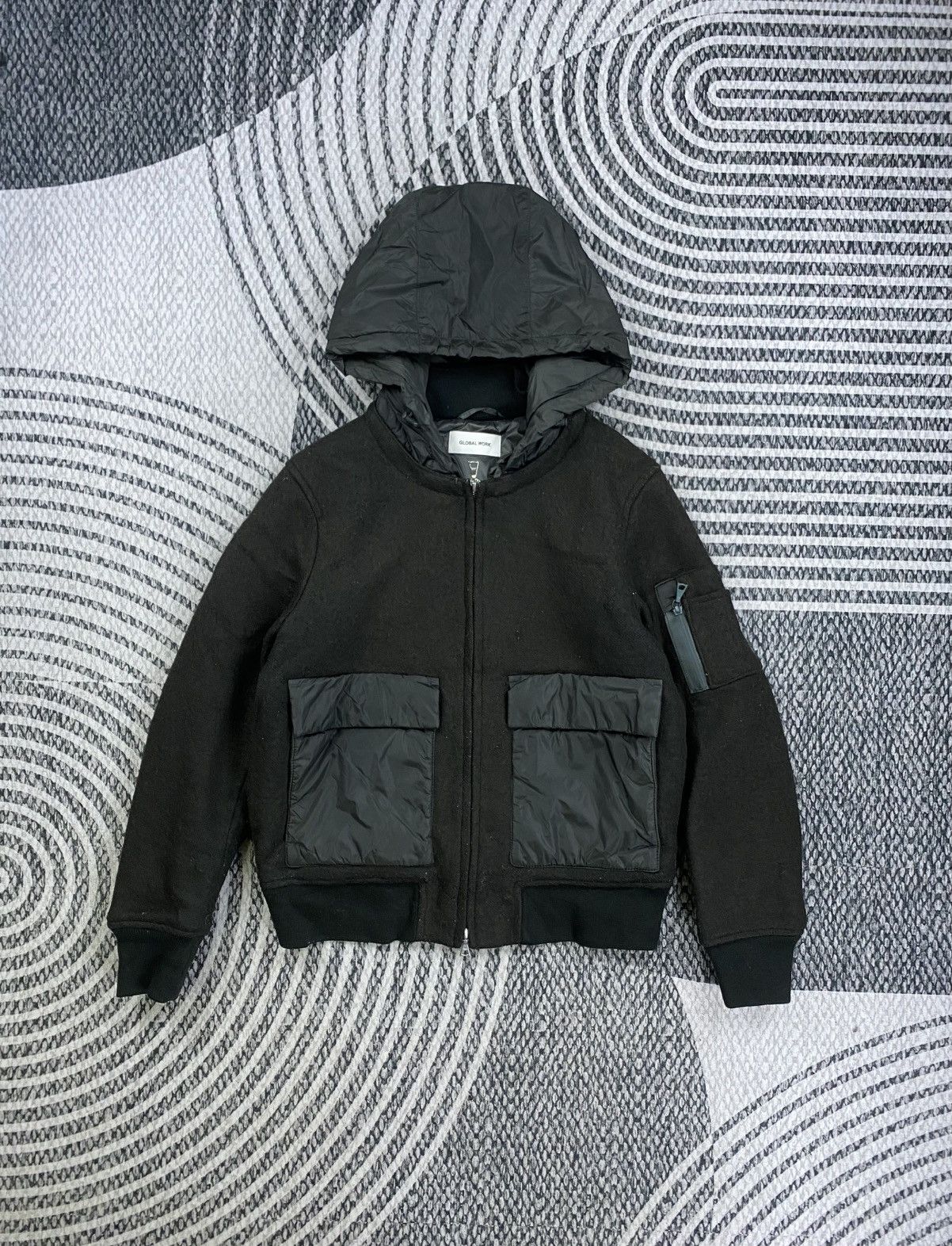 Global Work Global Work Tactical Varsity Padded Hoodies Jacket Size US M / EU 48-50 / 2 - 1 Thumbnail