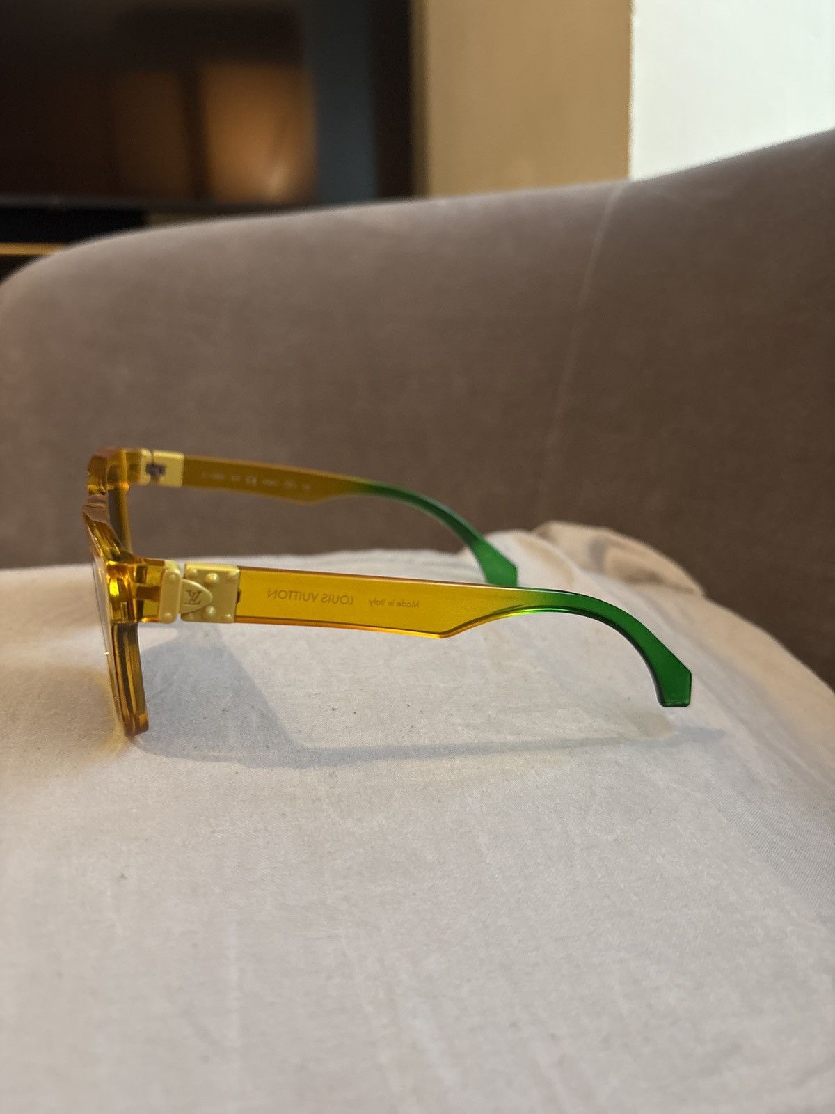 Louis Vuitton Louis Vuitton Virgil Abloh SS 19 Rainbow sunglasses Size ONE SIZE - 5 Thumbnail