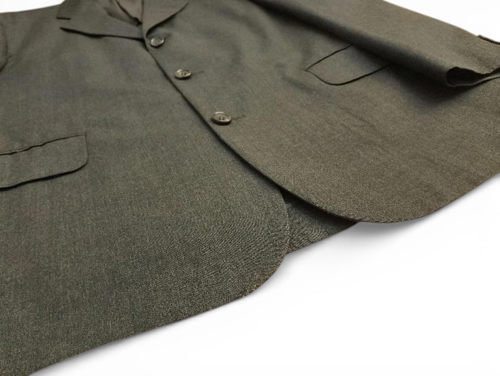 Comme des Garcons Homme Plus Comme des Garçons Homme - Men's Two-Piece Suit Charcoal Grey Size 38R - 9 Thumbnail