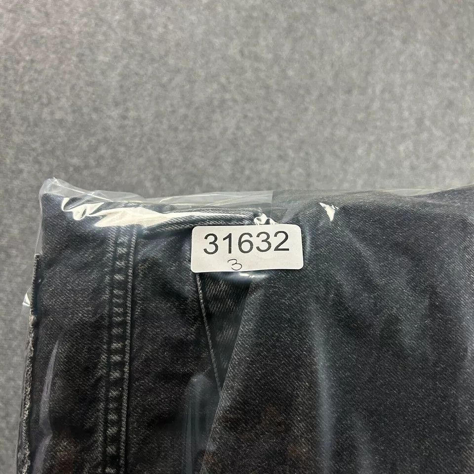 Zara Zara Jeans Womens 31 Denim Mom High Rise Charcoal Wash Size 31" - 8 Thumbnail