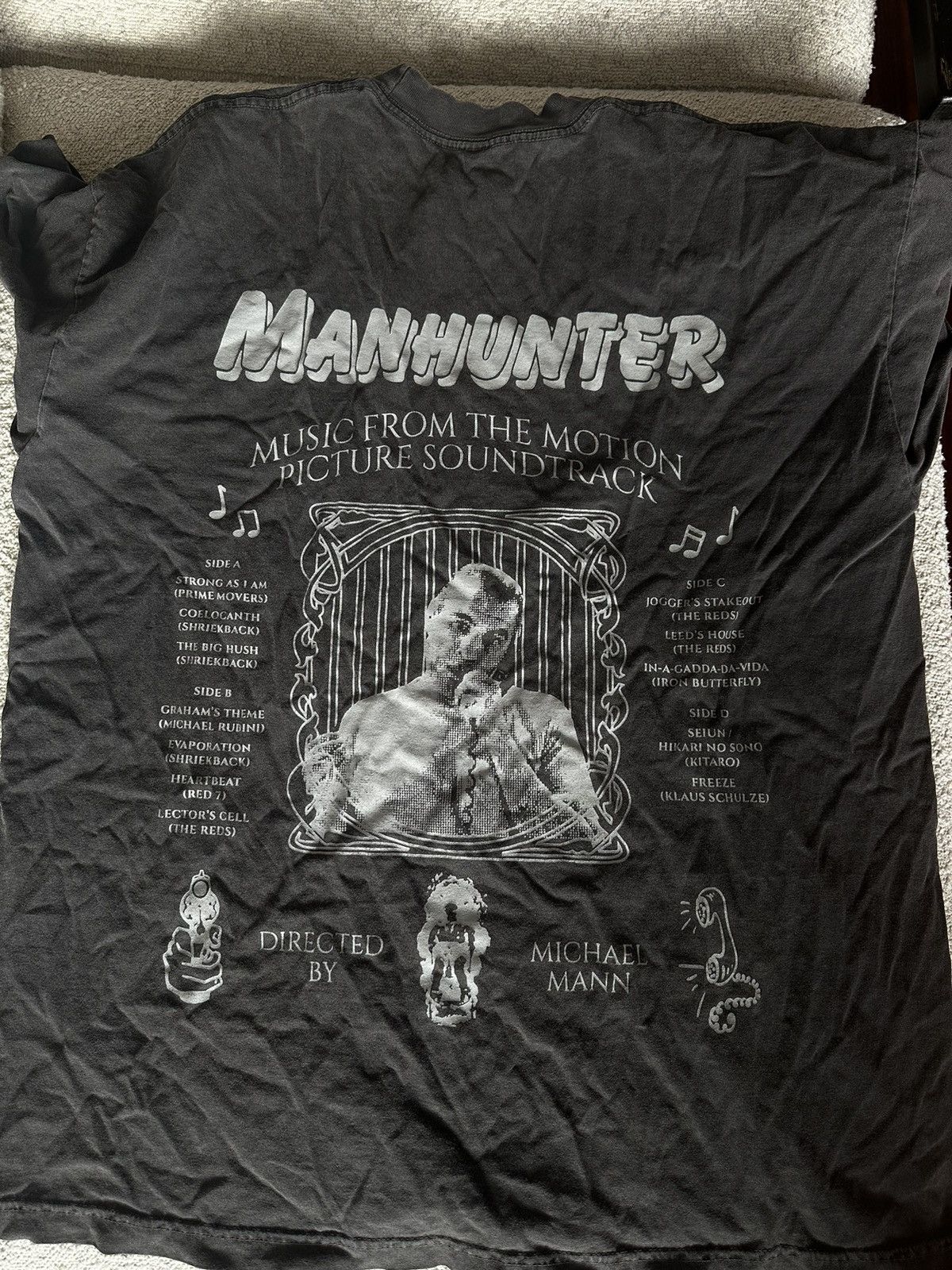 Vintage Director Fits x Cinegogue Manhunter Gray T-Shirt - XL Size US L / EU 52-54 / 3 - 8 Thumbnail