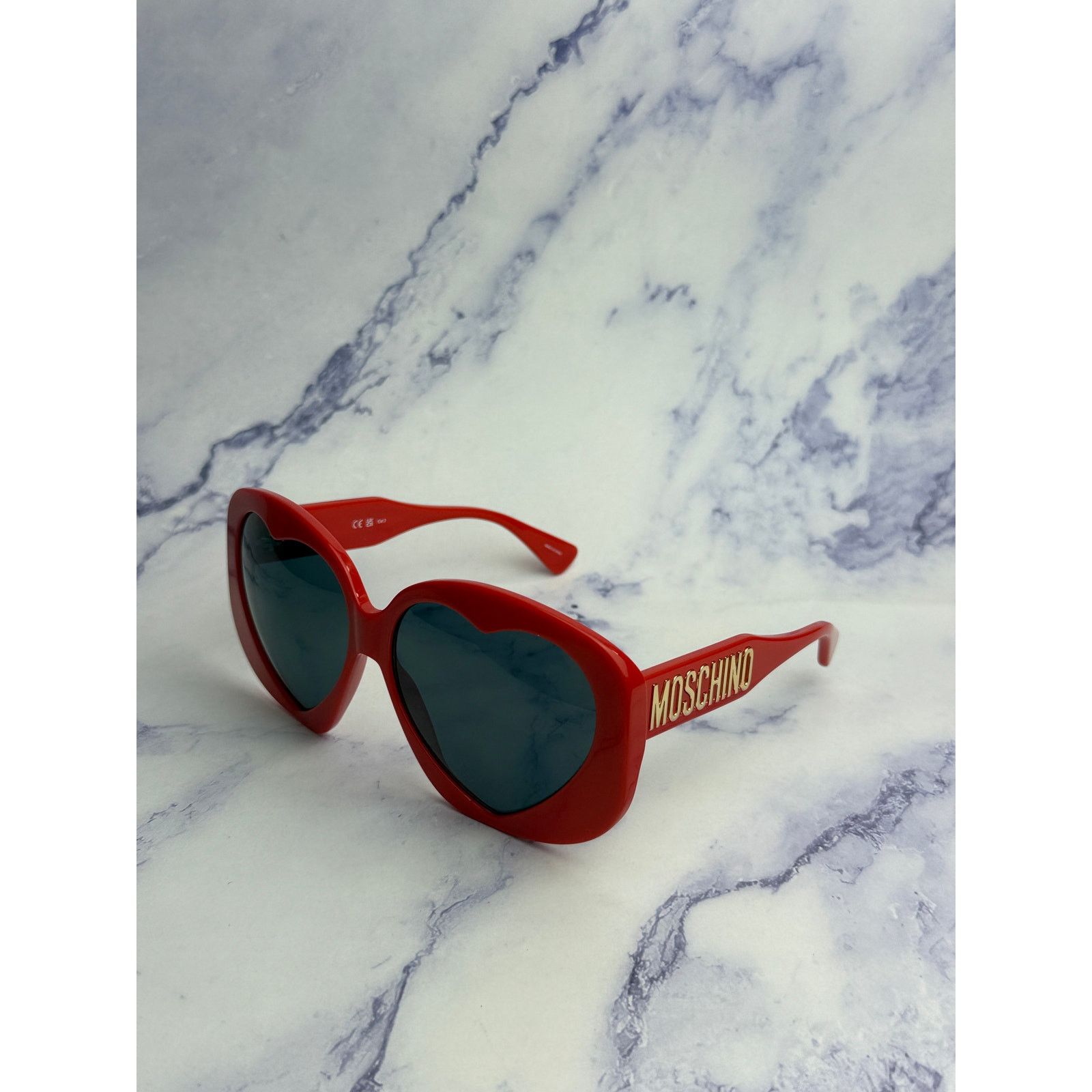 Moschino NEW Moschino MOS152S Red Heart Sunglasses Size ONE SIZE - 5 Thumbnail