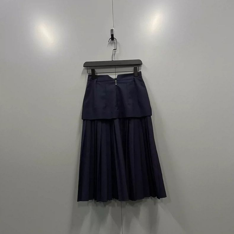 Thom Browne Thom Browne TB Long Pleated Skirt- dmc Size US 31 - 1 Thumbnail