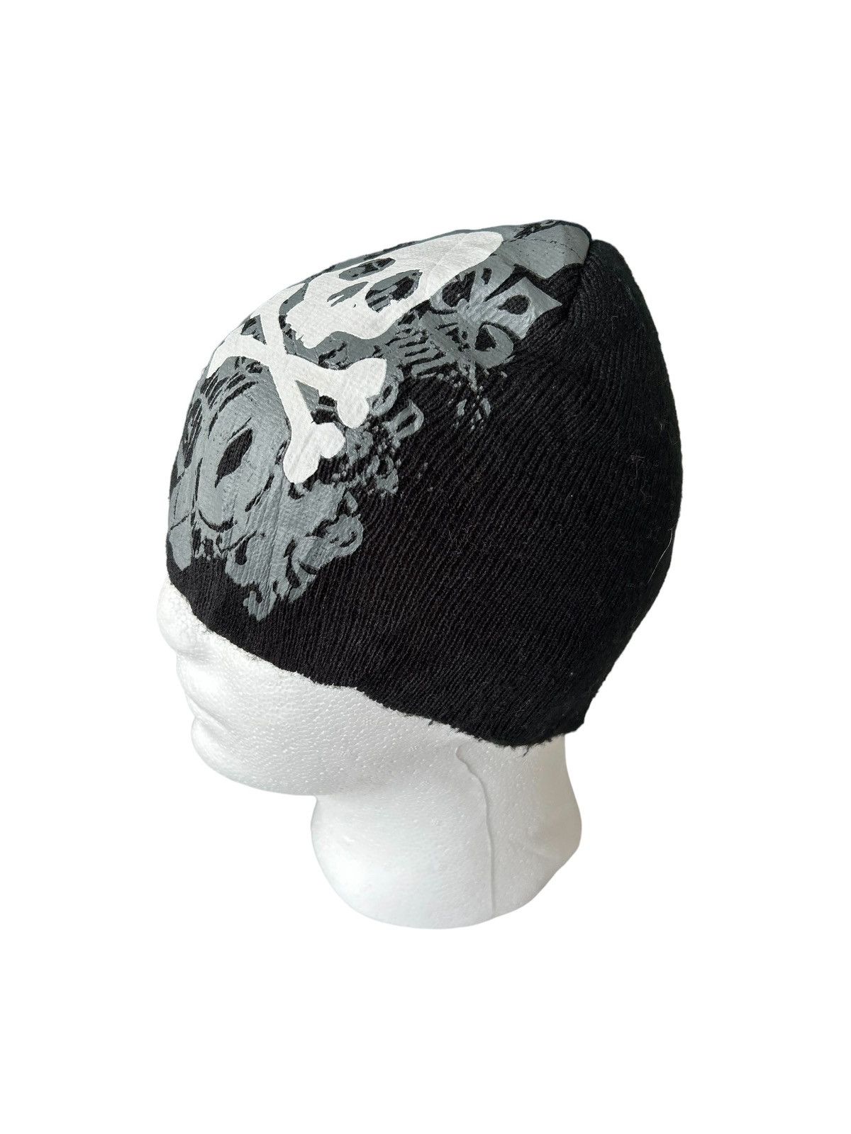 Japanese Brand × Kapital × Vintage Skull tattoo design Punk Bondage Beanie Hats snowcap Size ONE SIZE - 2 Thumbnail