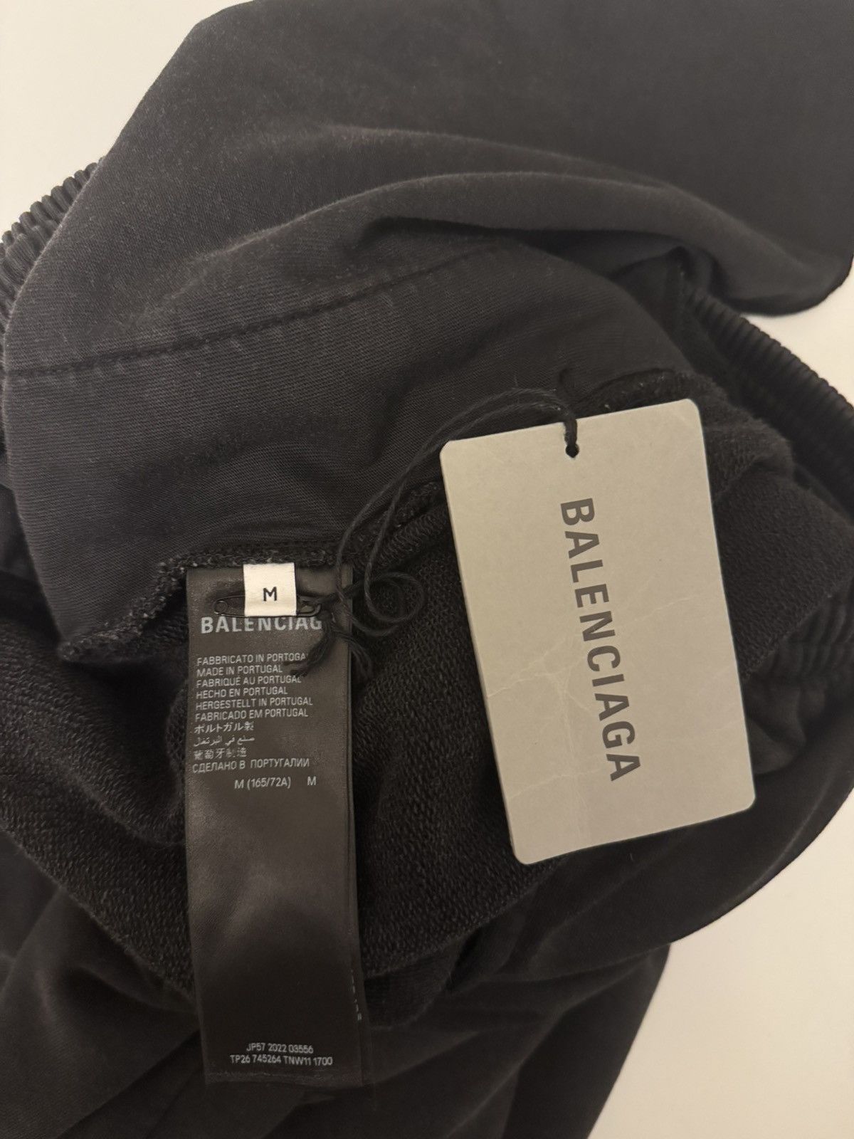 Balenciaga Balenciaga Hybrid 50/50 Half Sweatpants & Half Denim Jeans Size US 32 / EU 48 - 4 Thumbnail
