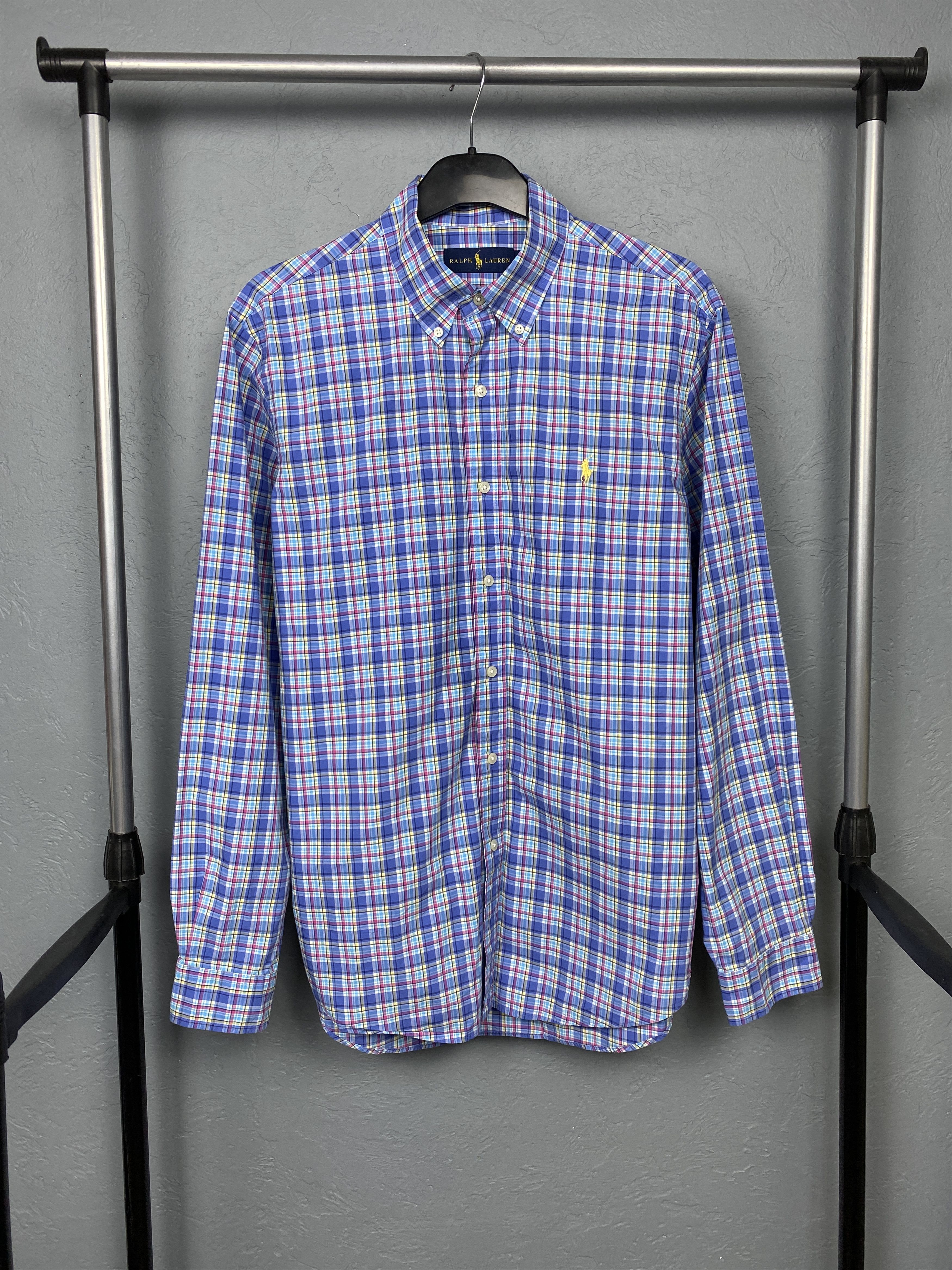 Polo Ralph Lauren Polo Ralph Lauren Vintage Mens Plaid Shirt Size US M / EU 48-50 / 2 - 1 Thumbnail