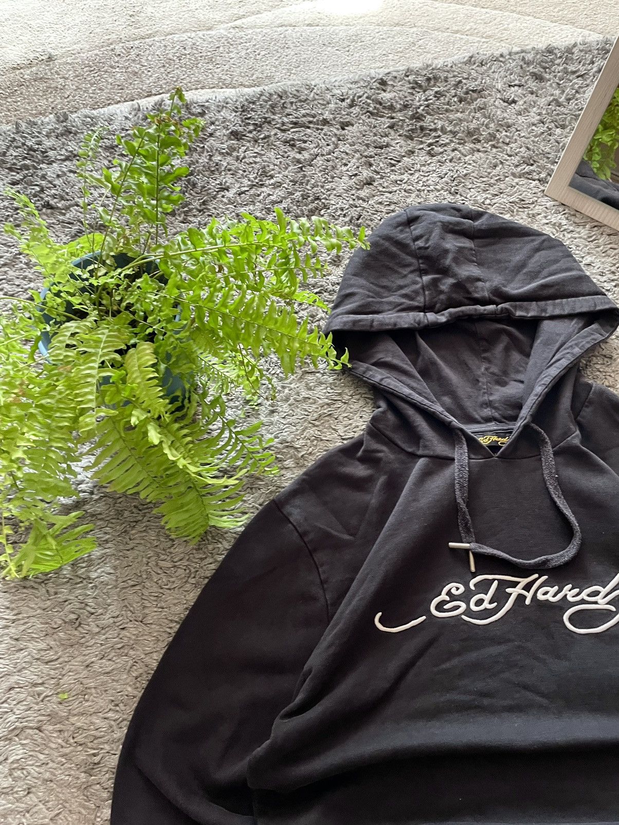 Ed Hardy × Vintage Ed Hardy Hoodie Streetwear Vintage Y2k Big Logo Rare Size US M / EU 48-50 / 2 - 15 Thumbnail