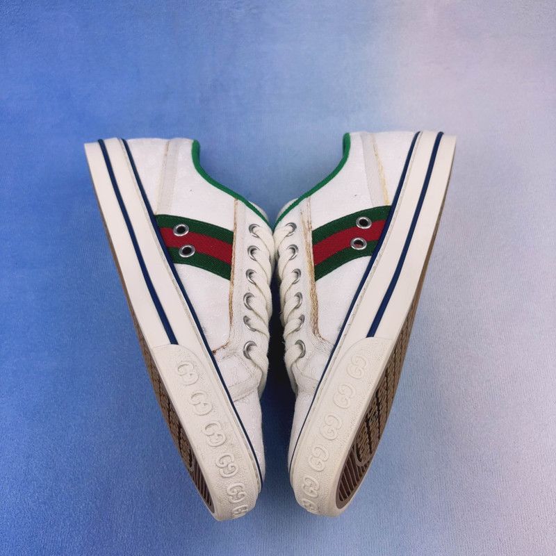 Gucci Gucci Tennis 1977 Retro Low-Top Sneakers Size US 6.5 / EU 39-40 - 7 Thumbnail