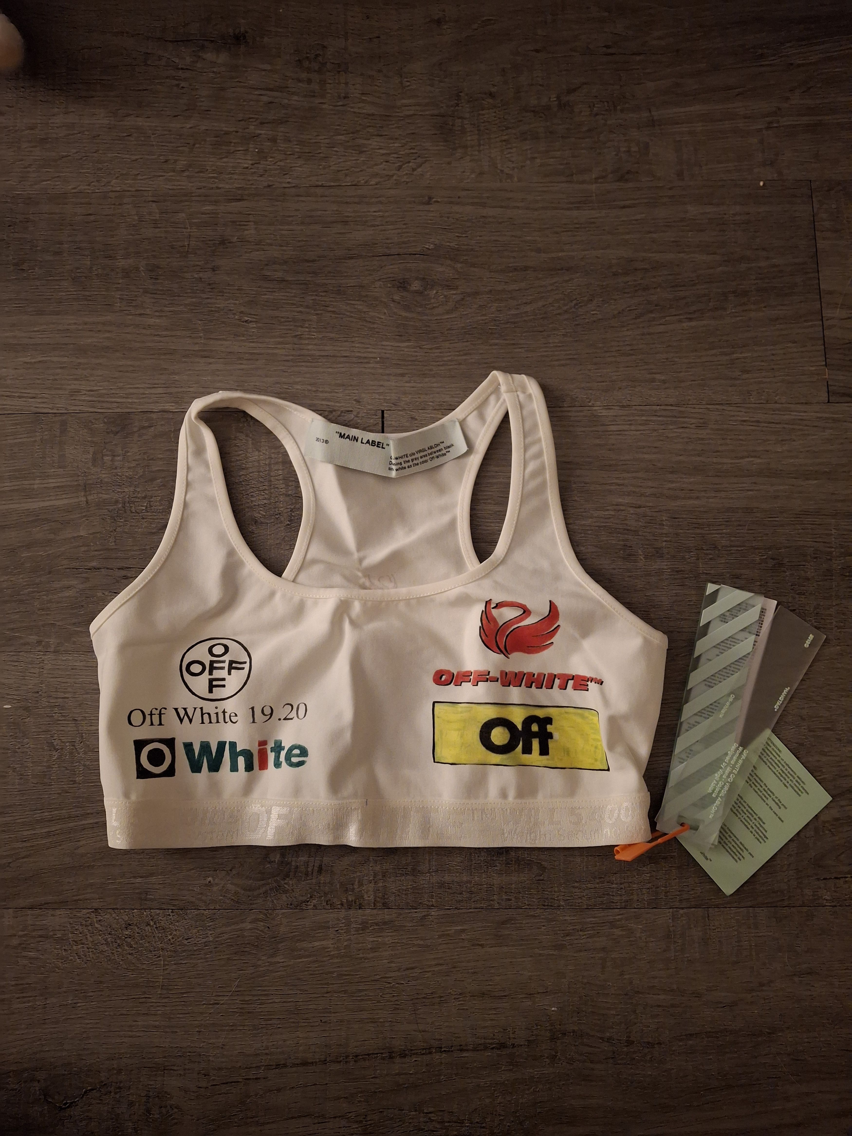 Off-White Off White Sports Bra Size S / US 4 / IT 40 - 1 Thumbnail