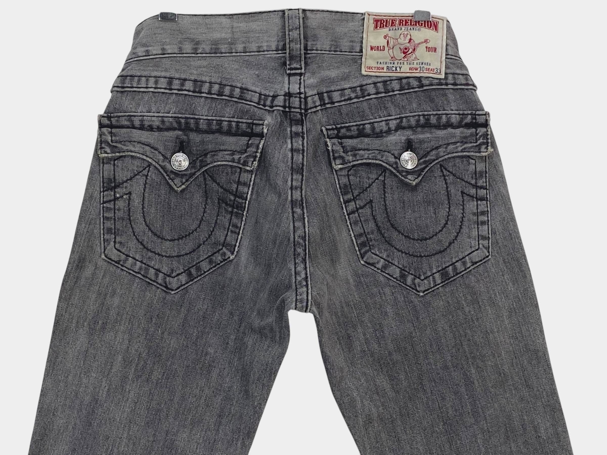 True Religion True Religion Twisted Leg Jeans Flare Pants Workwear Size US 30 / EU 46 - 6 Thumbnail