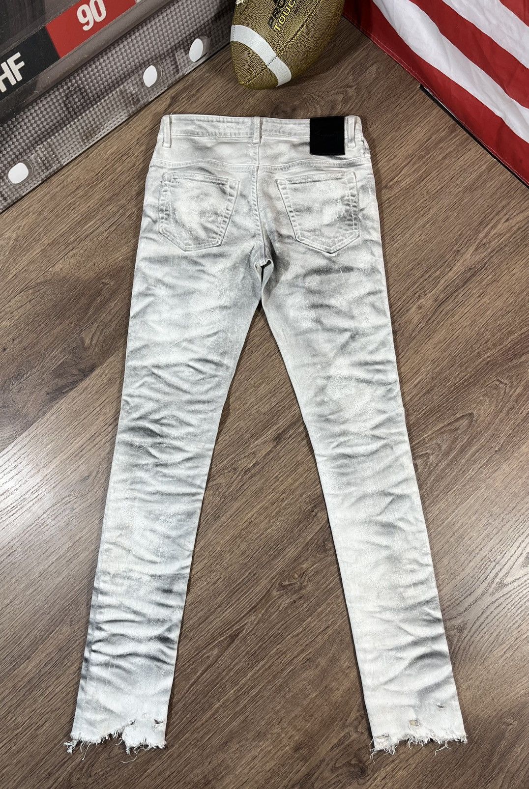 Fagassent Toshiki Aoki 💎FAGASSENT DISTRESSED PANTS Size 27" / US 4 / IT 40 - 8 Thumbnail