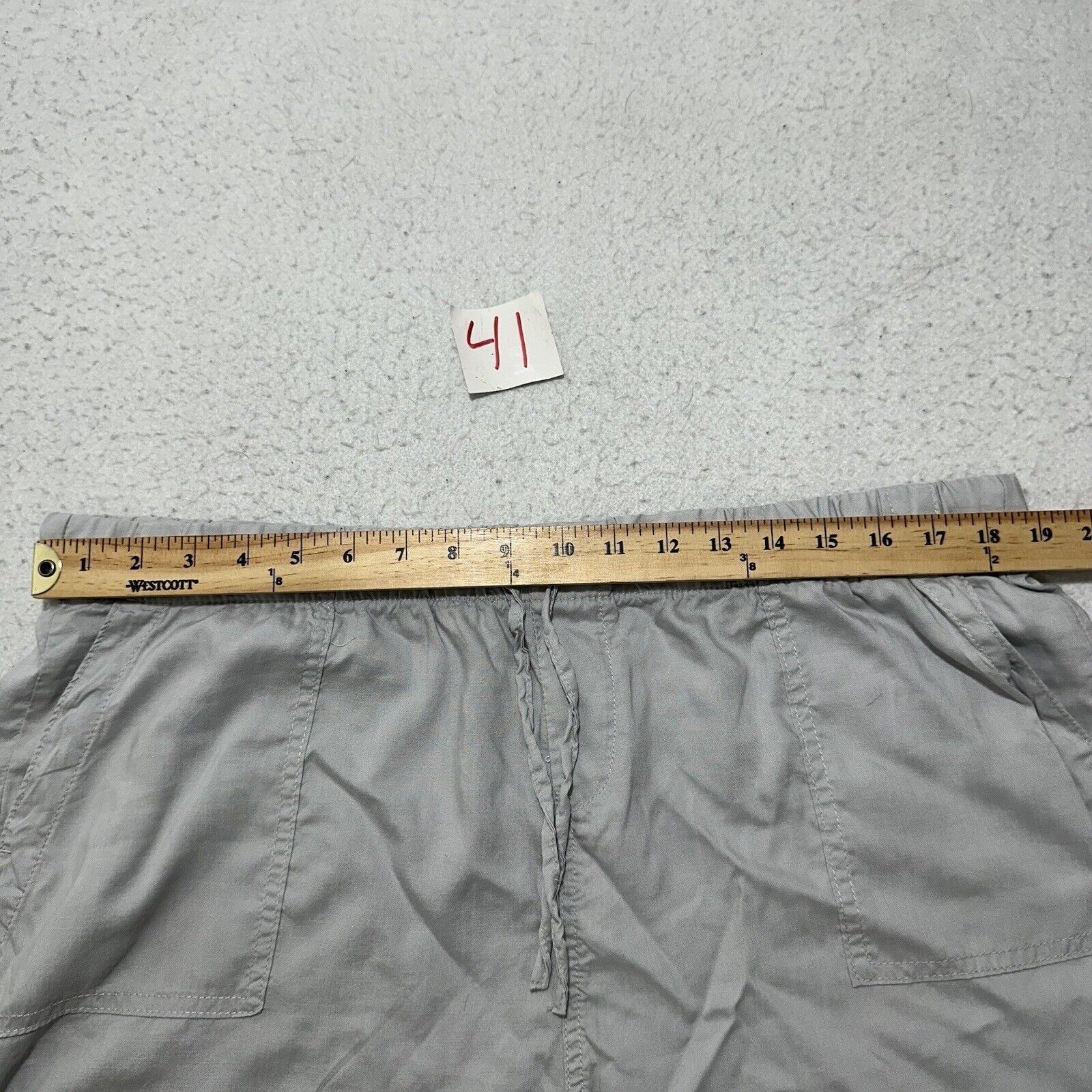 Other For The Republic XL High Rise 2" Inseam Tencel Shorts Gray Size 40" / US 18 - 10 Thumbnail