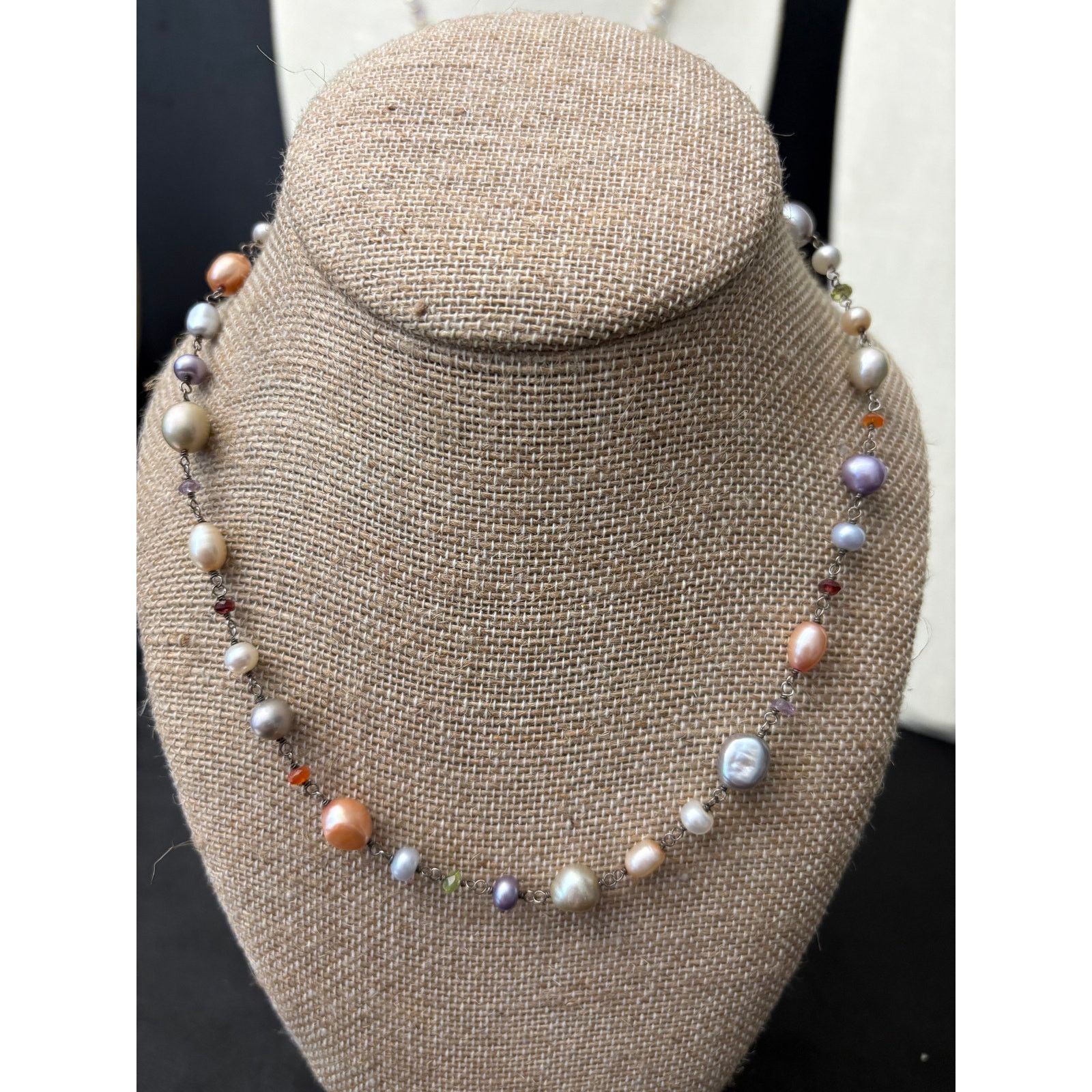 Other Genuine Honora Freshwater Pearl Necklace 17" Sterling Silver Size ONE SIZE - 1 Thumbnail