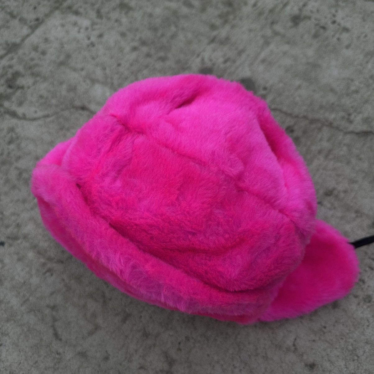 Issey Miyake Vintage Pink Ushanka Hat Cap Hype Trend Staff Pick Y2K 00s Size ONE SIZE - 8 Thumbnail