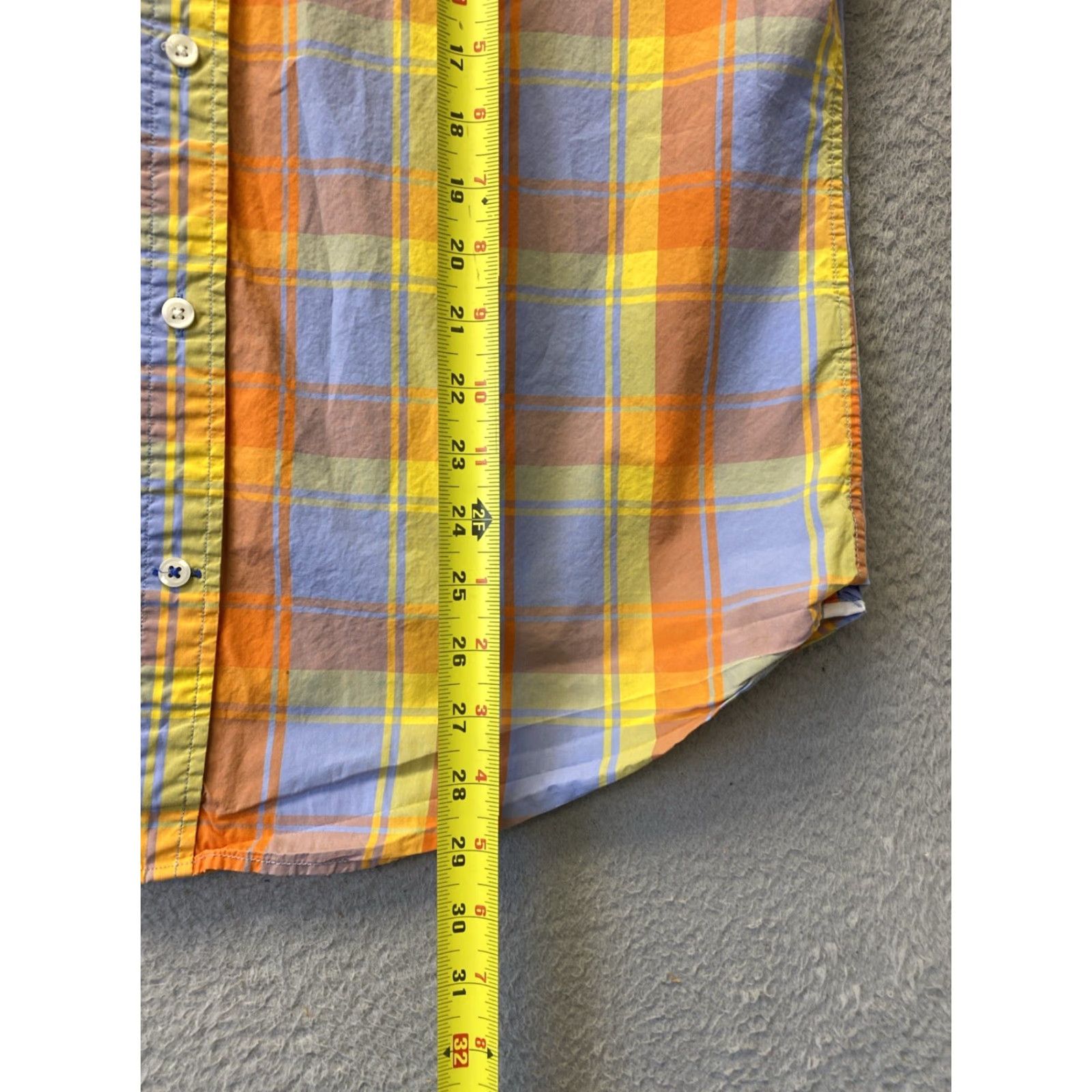 Gap GAP Button Shirt Men’s L Pl plaid Multicolor Casual Long Sleeve /0250 Size US L / EU 52-54 / 3 - 6 Thumbnail