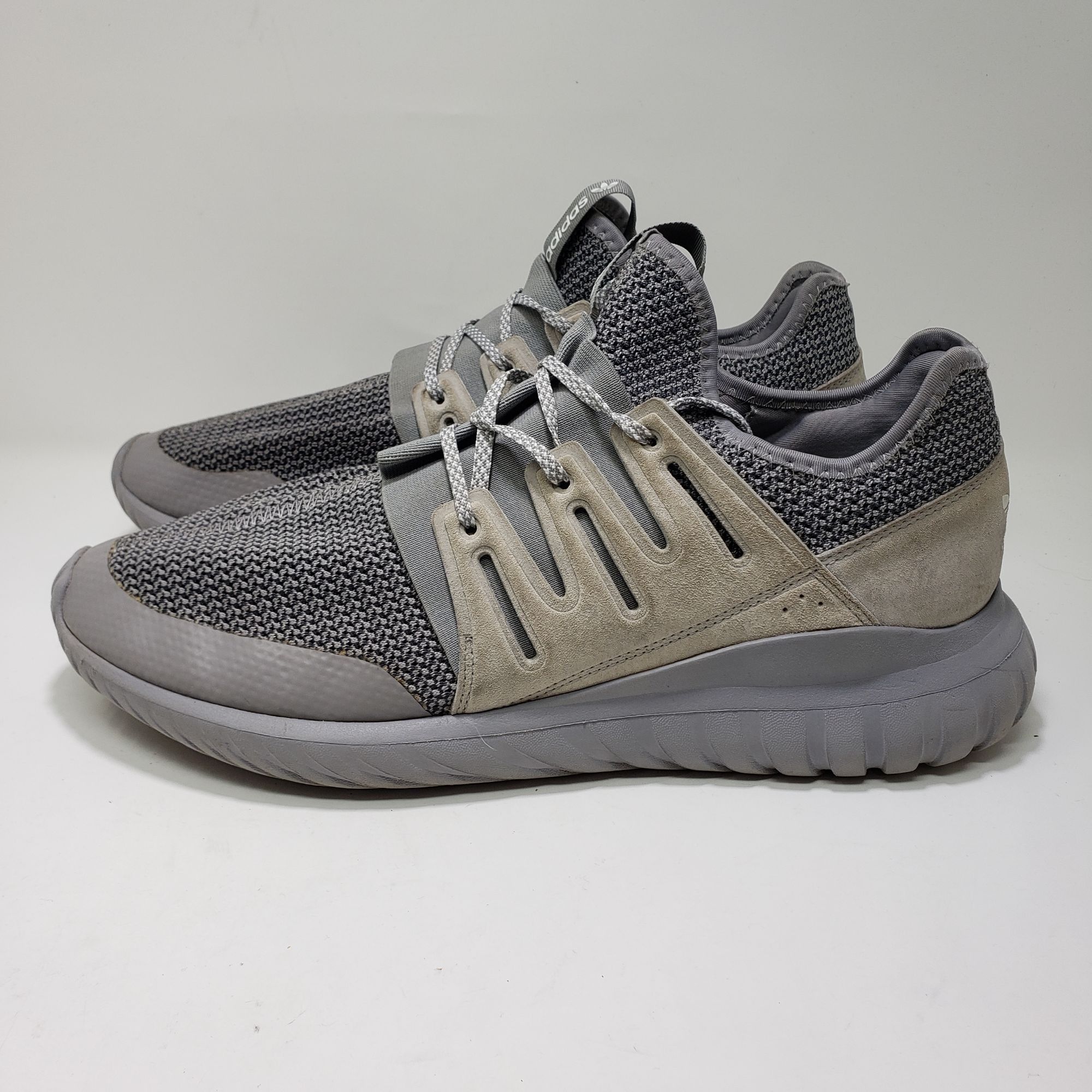 Adidas Adidas Tubular Radial Solid Grey Mens 13 Size US 13 / EU 46 - 2 Thumbnail