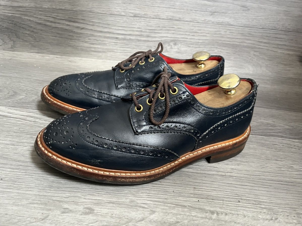 Tricker's Trickers bourton country brogue leather shoes uk 8.5 Size US 9.5 / EU 42-43 - 3 Thumbnail