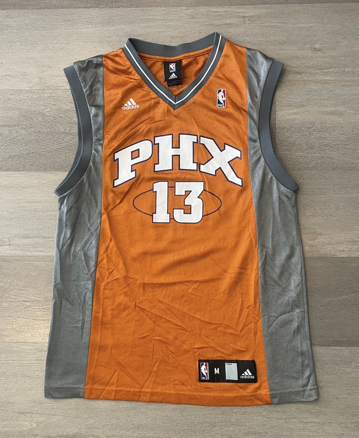 Crazy Vintage Phoenix Suns Steve Nash Jersey NBA Y2K