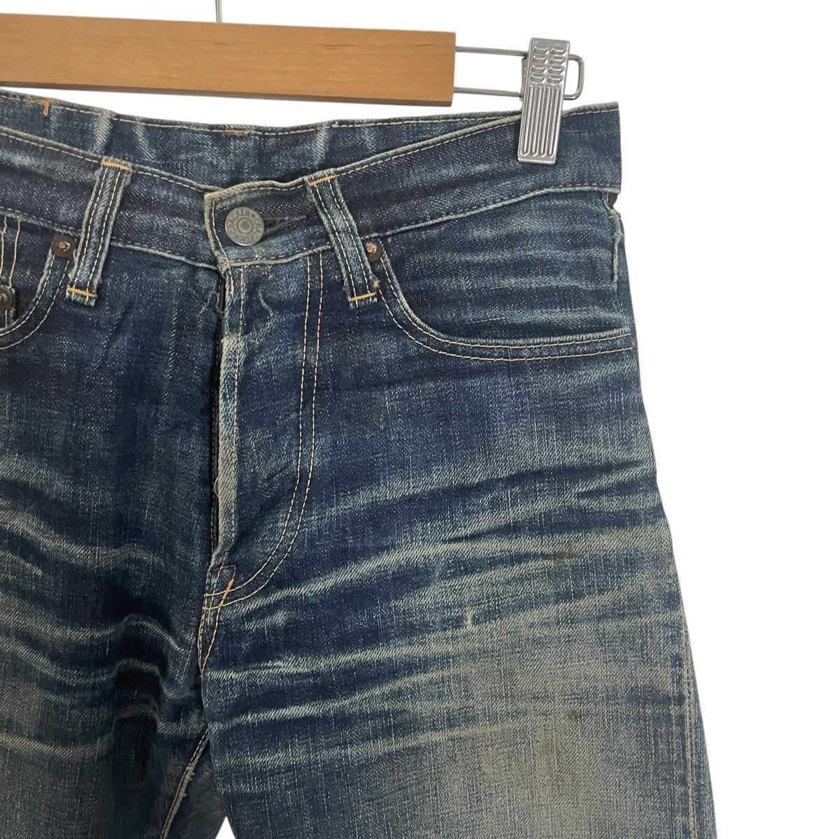 Vintage Cracker Japan Distressed Selvedge Denim