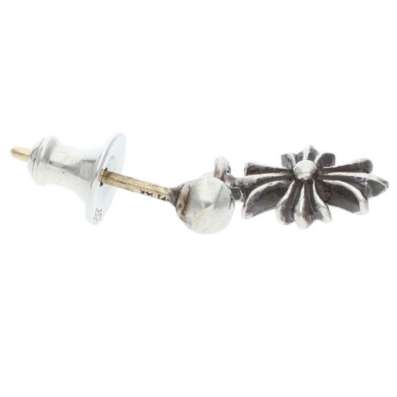 Chrome Hearts Chrome Hearts Tiny ECH Plus Drop Earring Silver Size ONE SIZE - 3 Thumbnail