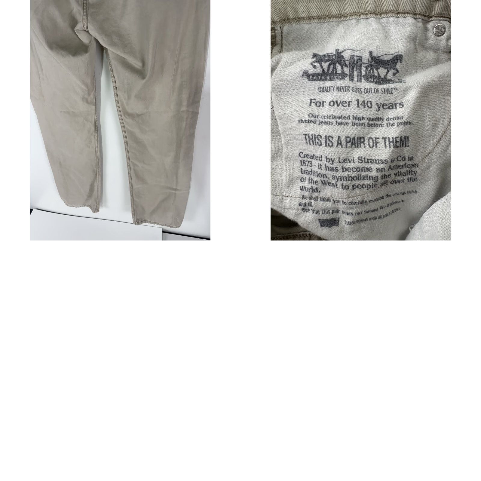 Levi's Levi's Jeans Men 514 Bootcut 36x34 Tan Denim 5-Pocket Regular Fit Size US 36 / EU 52 - 8 Thumbnail