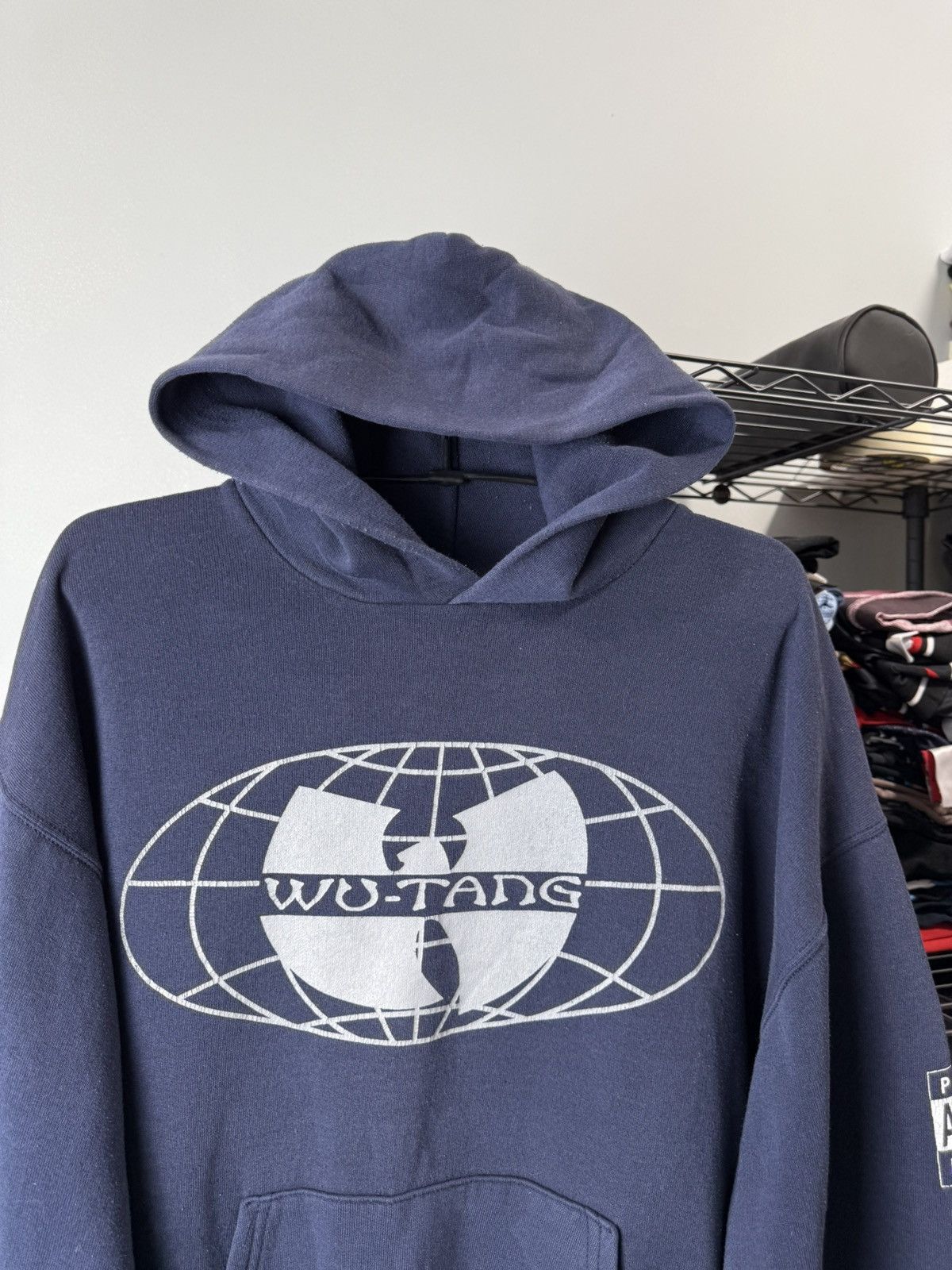 Wu-Tang Clan 💥 Rare! 1990’s Vintage Wu Tang Clan Big Logo Hoodie Size US L / EU 52-54 / 3 - 3 Thumbnail