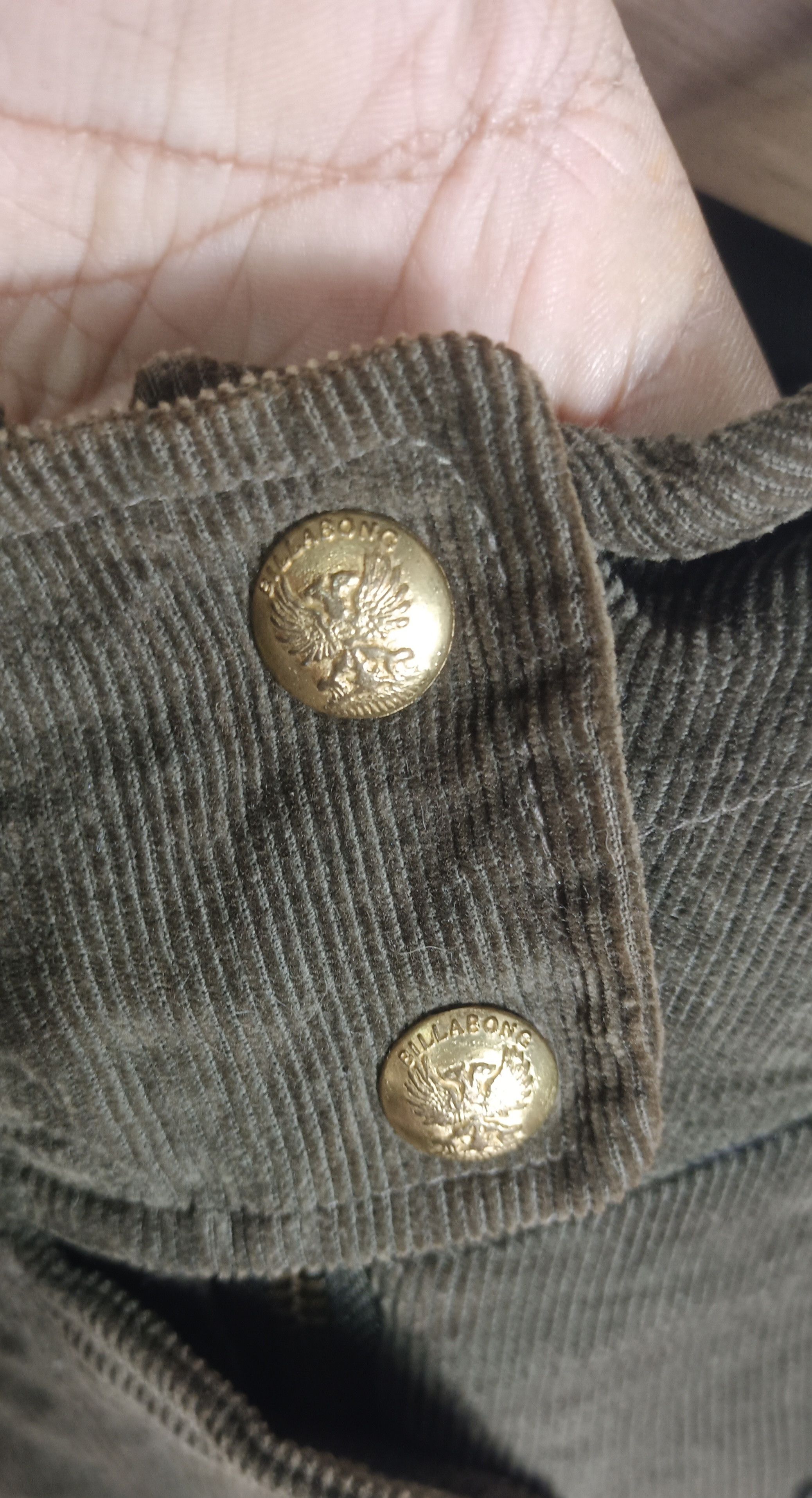 Billabong 90s Billabong Military Corduroy Pacthwork Size S / US 4 / IT 40 - 9 Thumbnail