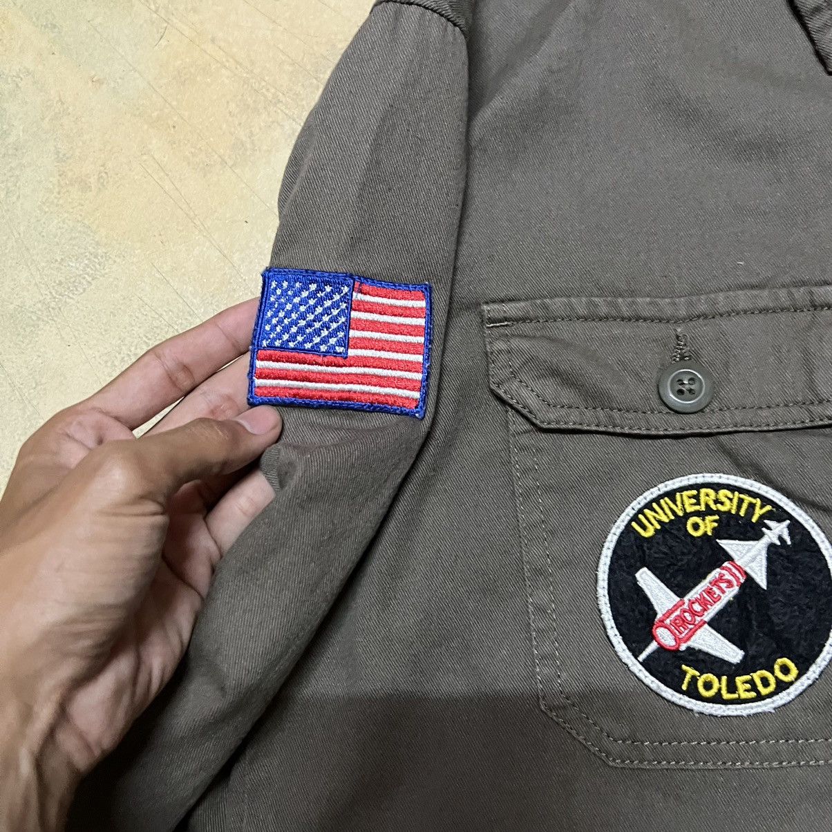 Japanese Brand Japanese Brand Browny Army Style Button Up Shirt Size US S / EU 44-46 / 1 - 6 Thumbnail