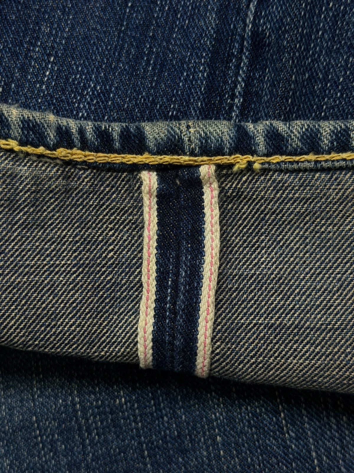Japanese Brand Vintage 00s Acoustic Japanese Selvedge Denim Jeans | W31 Size US 31 - 9 Thumbnail