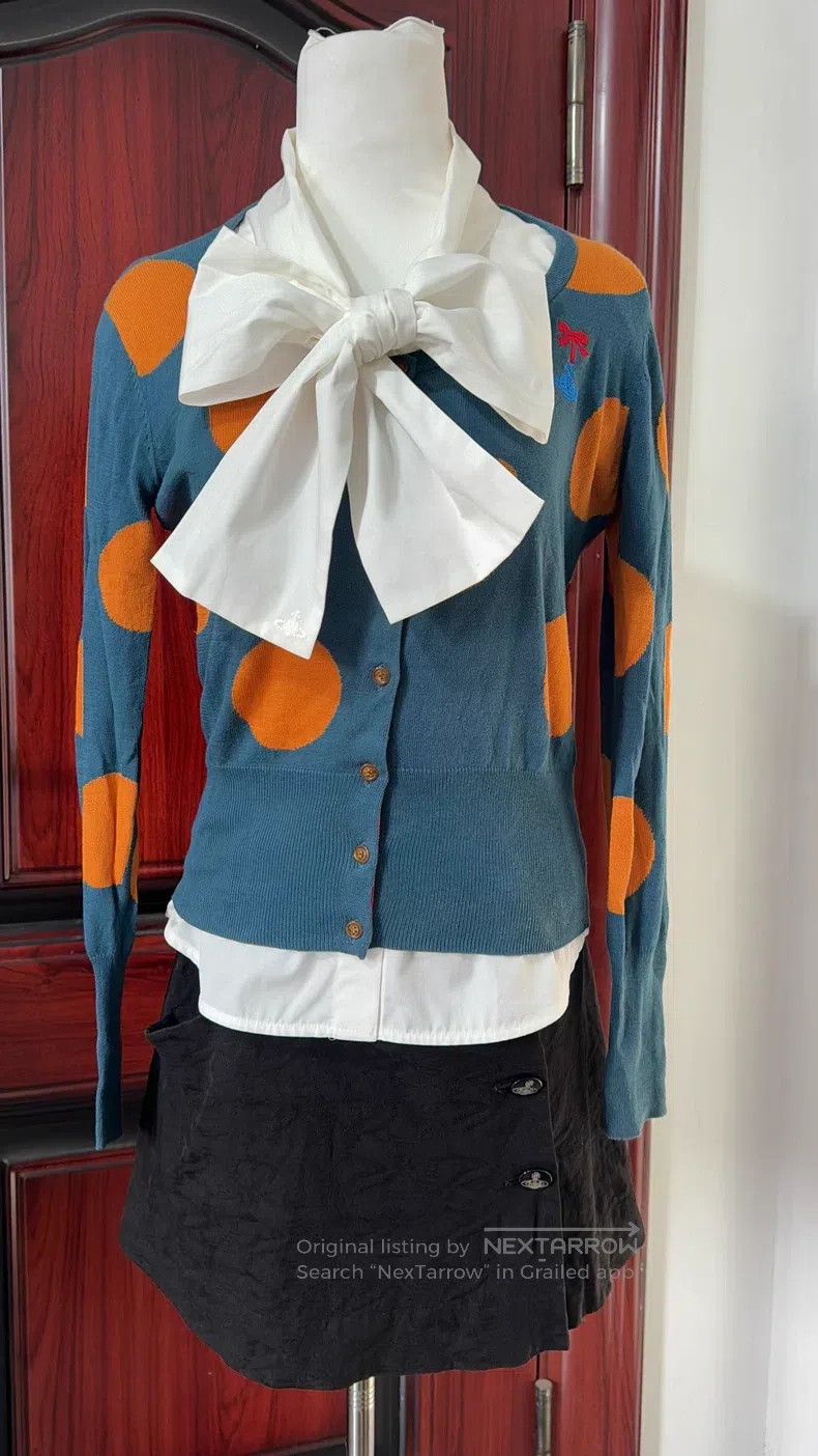 Vivienne Westwood Vivienne Westwood Crewneck Knit Cardigan Size M / US 6-8 / IT 42-44 - 1 Thumbnail