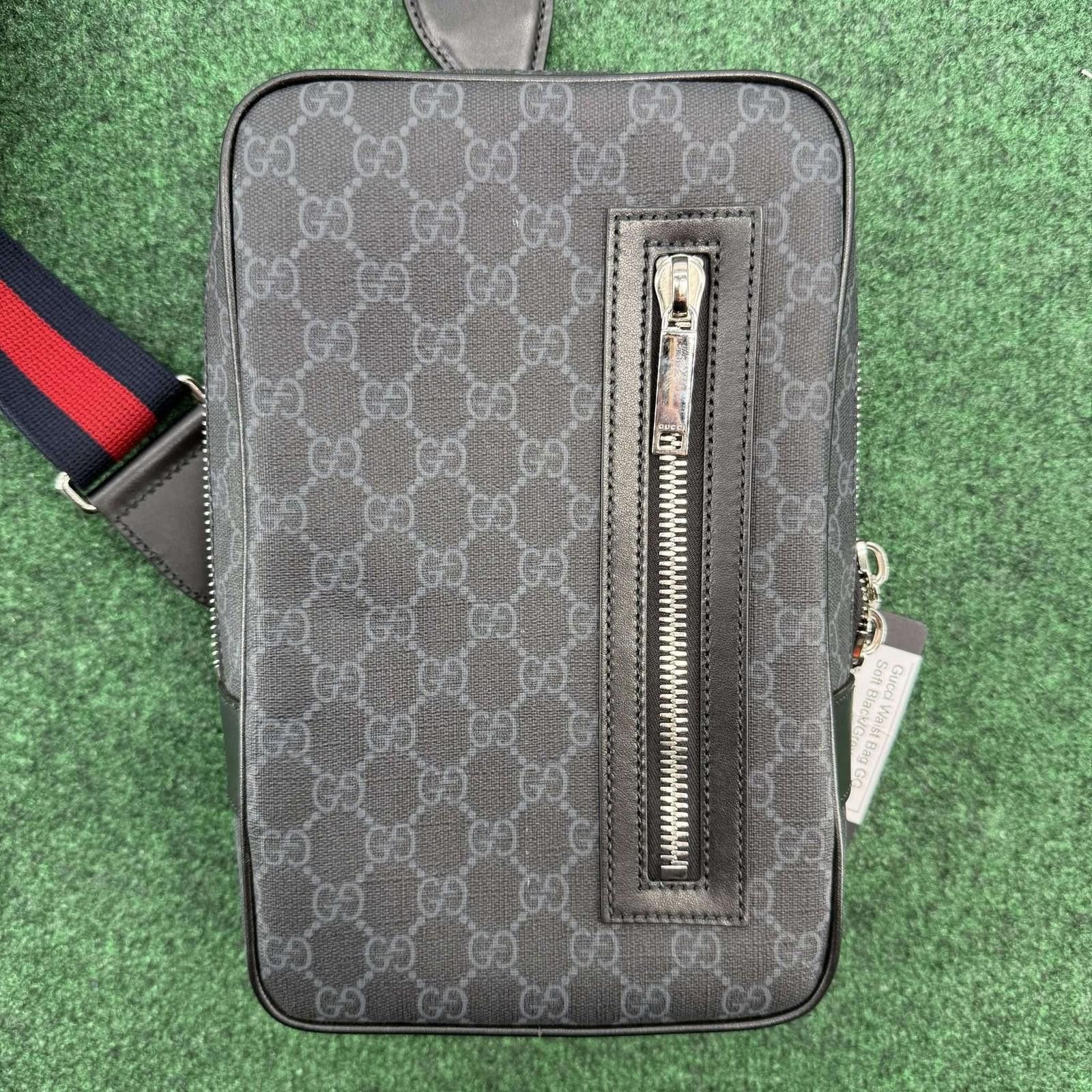 Gucci Gucci Waist Bag GG Soft Black/Grey Size ONE SIZE - 2 Thumbnail