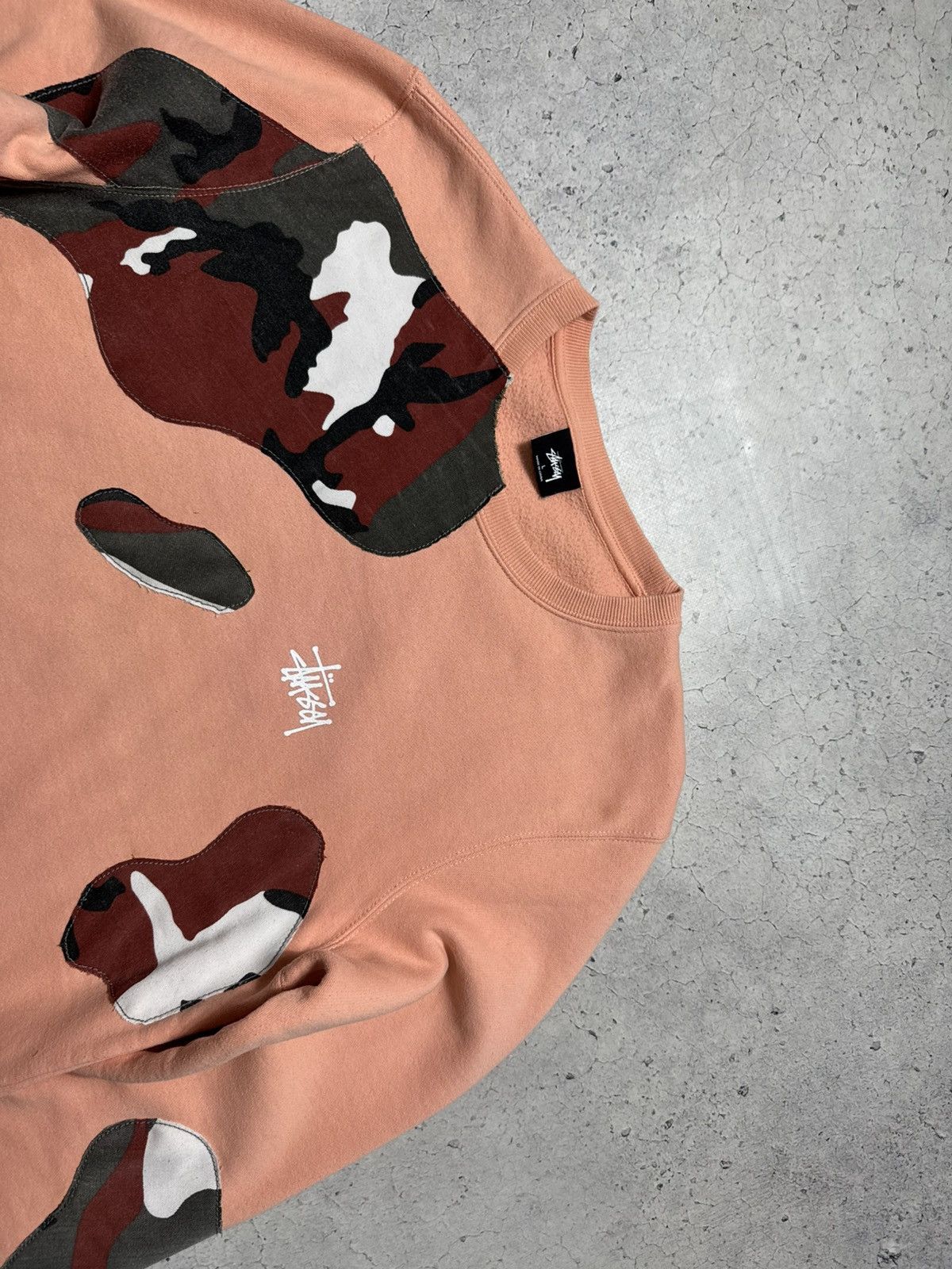 Stussy Stussy Custom Sweatshirt Big Logo Y2K Vintage Size US L / EU 52-54 / 3 - 5 Thumbnail