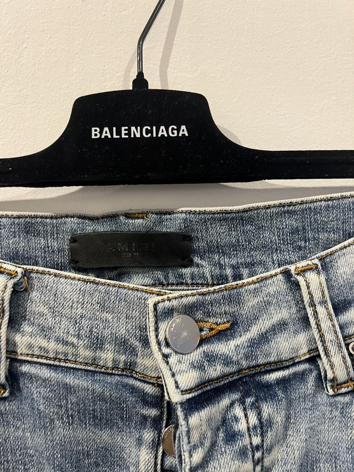 Amiri Amiri MX1 Blue Patches denim Size US 32 / EU 48 - 7 Thumbnail