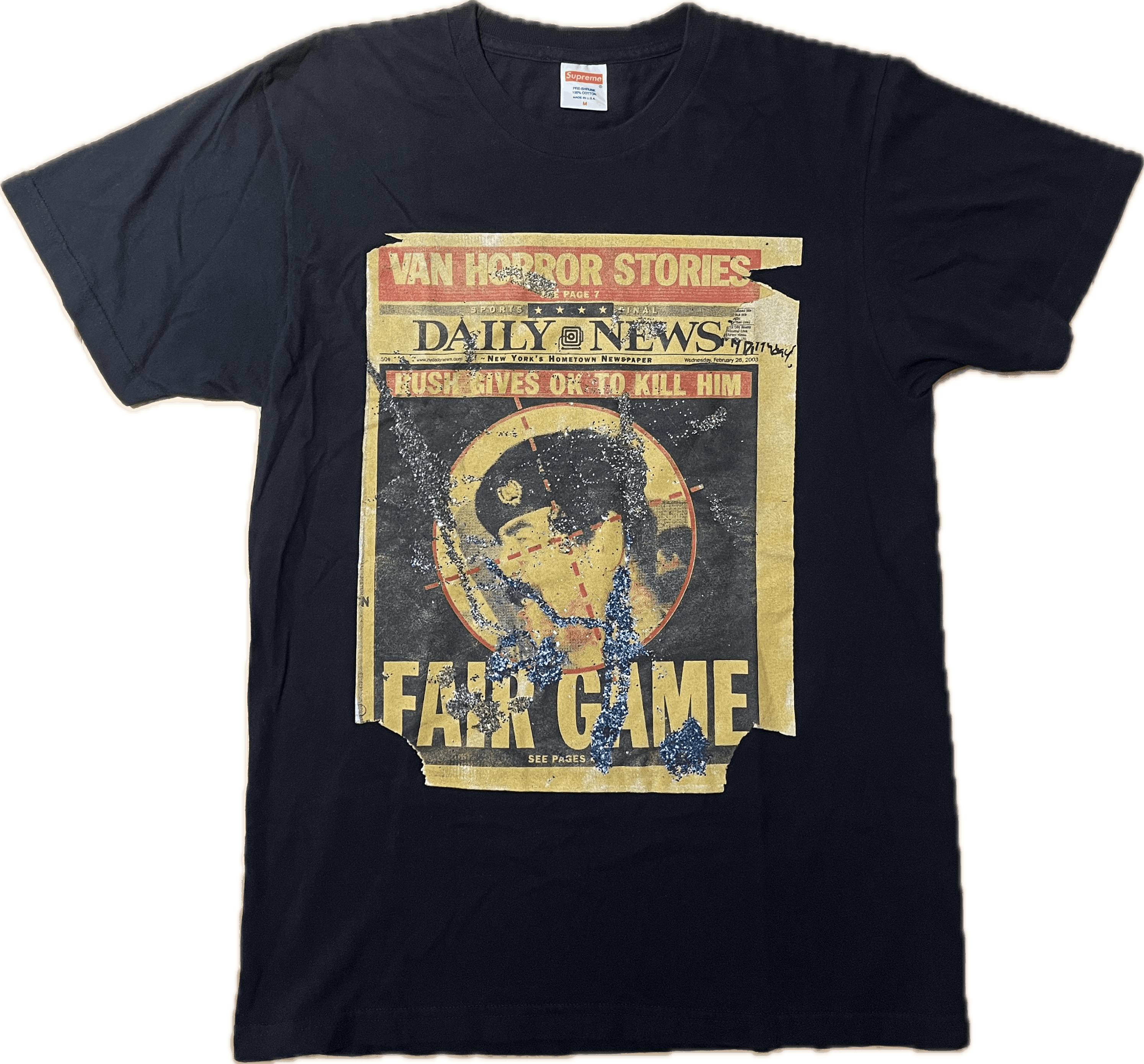 IRAK × Streetwear × Supreme Supreme Dash Snow Top Tee Shirt | Grailed