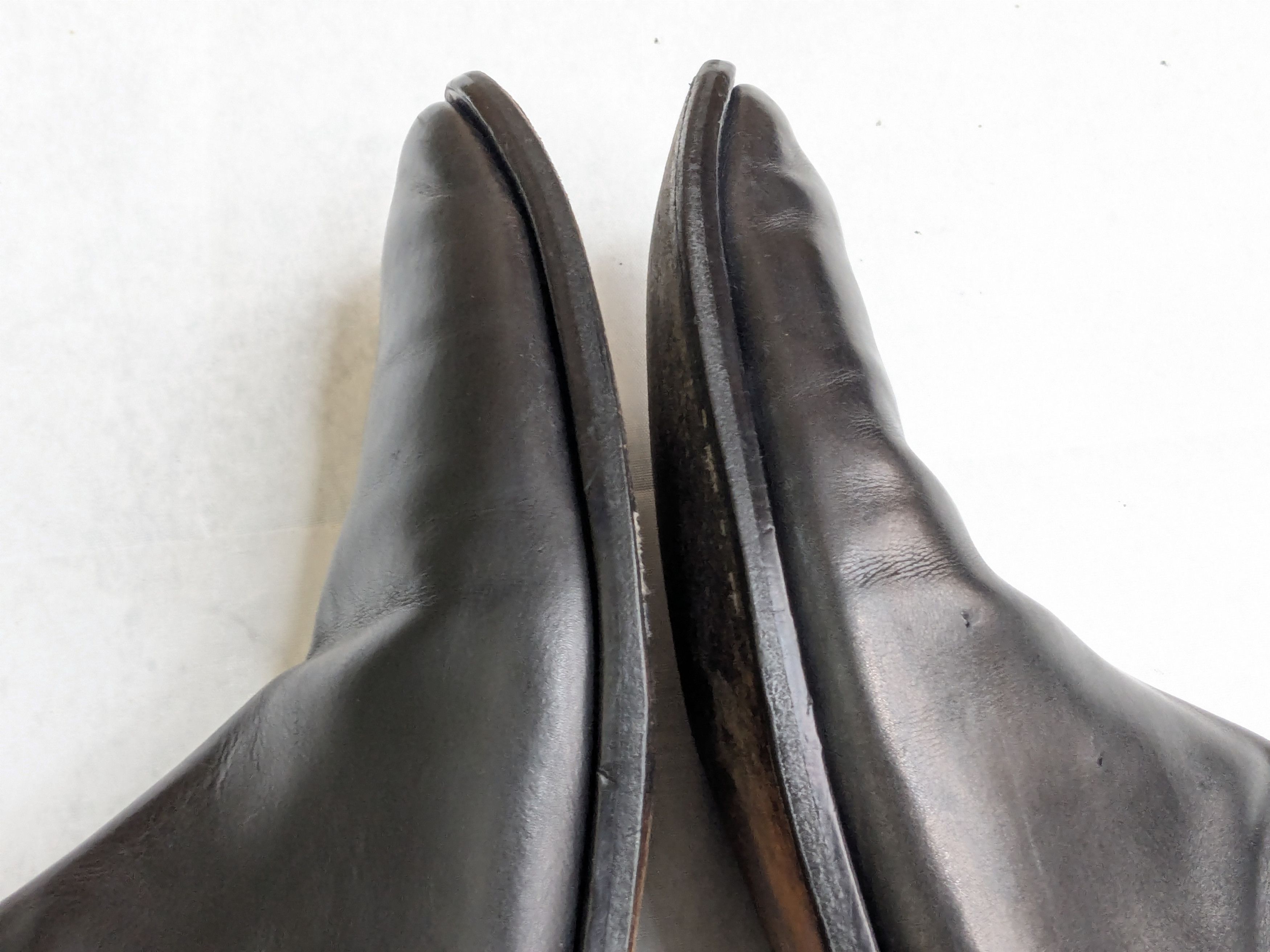 Gucci Gucci Side Zip Boots Black 12 Leather Size US 12 / EU 45 - 10 Thumbnail