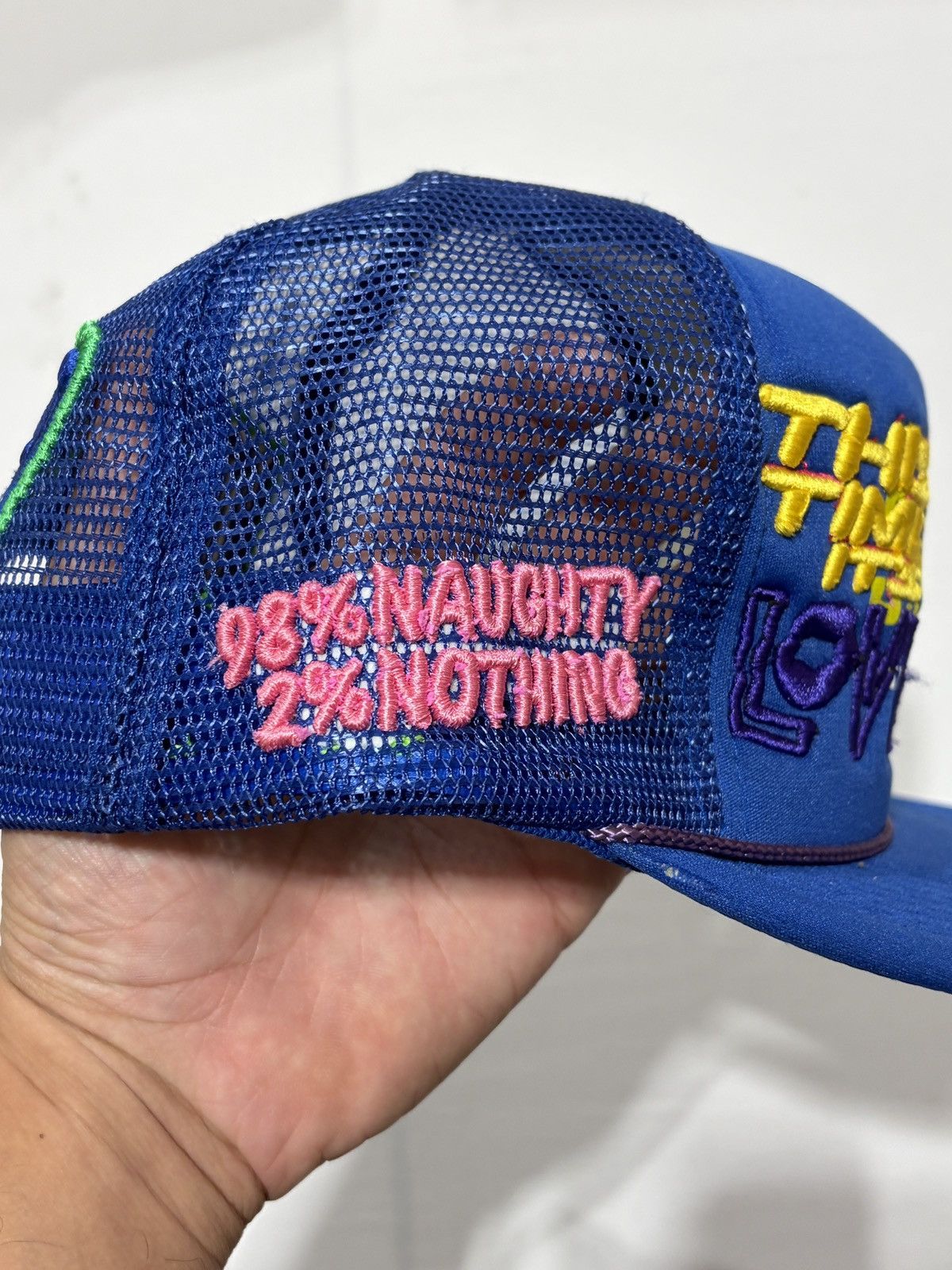 Better With Age Better With Age Next Time Is Blue Hat Size ONE SIZE - 6 Thumbnail