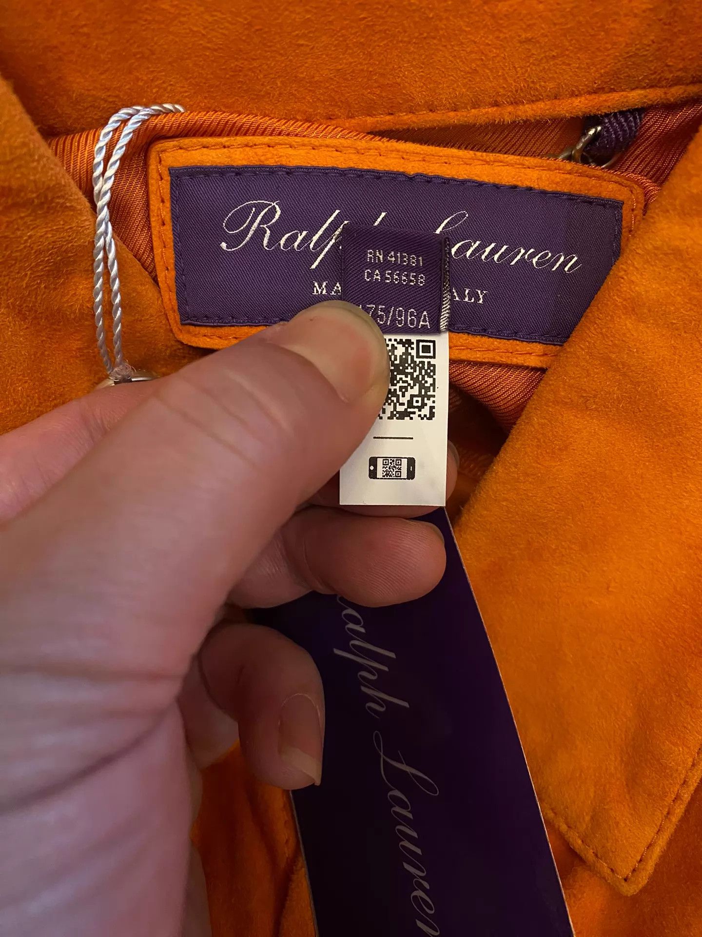 Polo Ralph Lauren RRL Purple Label Italian Lambskin Leather Shirt M Size US M / EU 48-50 / 2 - 7 Thumbnail