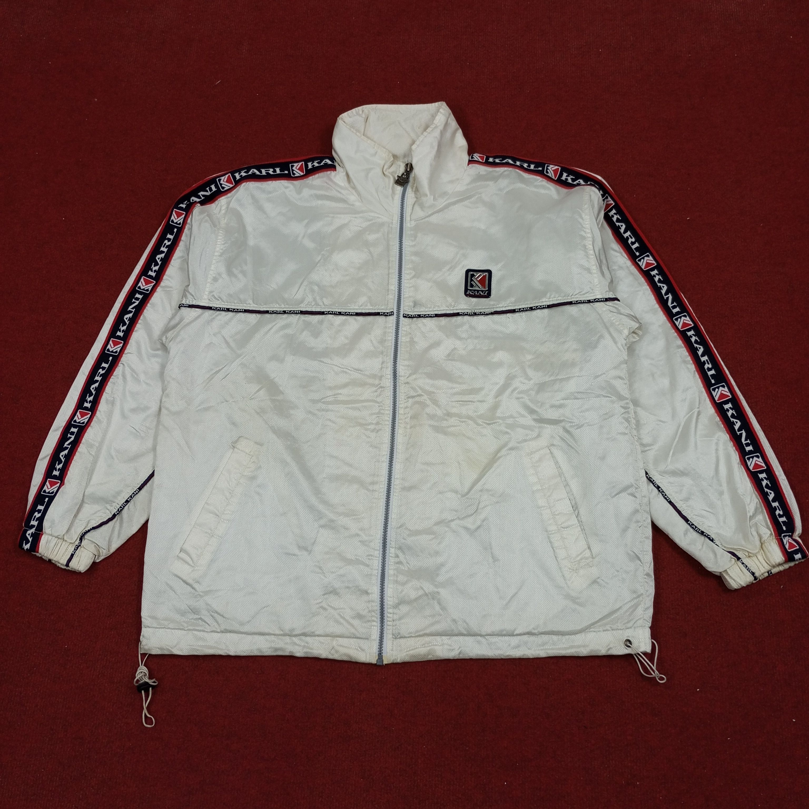 Karl Kani × Vintage Kani Jeans Endurance Logo Design Sportswear Style Jacket Size US L / EU 52-54 / 3 - 3 Thumbnail