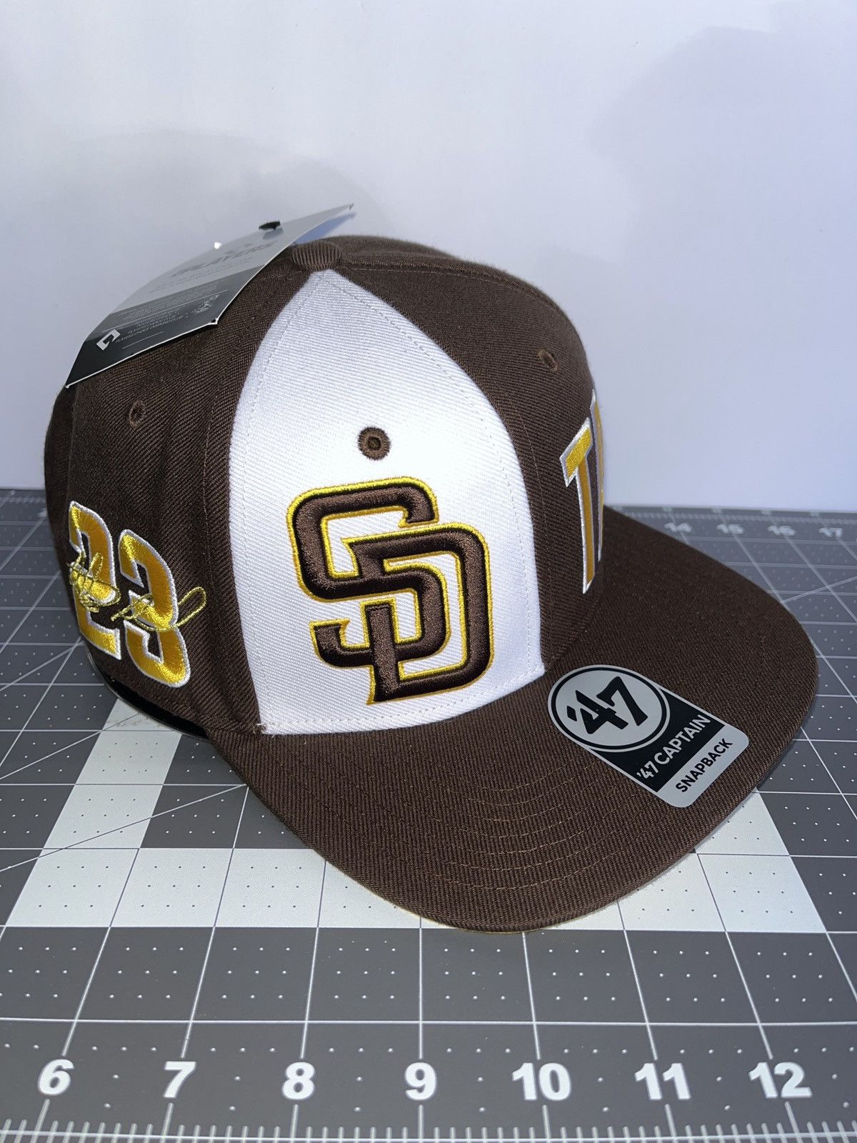 47 Brand San Diego Padres Tatis Jr MLB Players Snapback OSFA Hat Size ONE SIZE - 1 Thumbnail