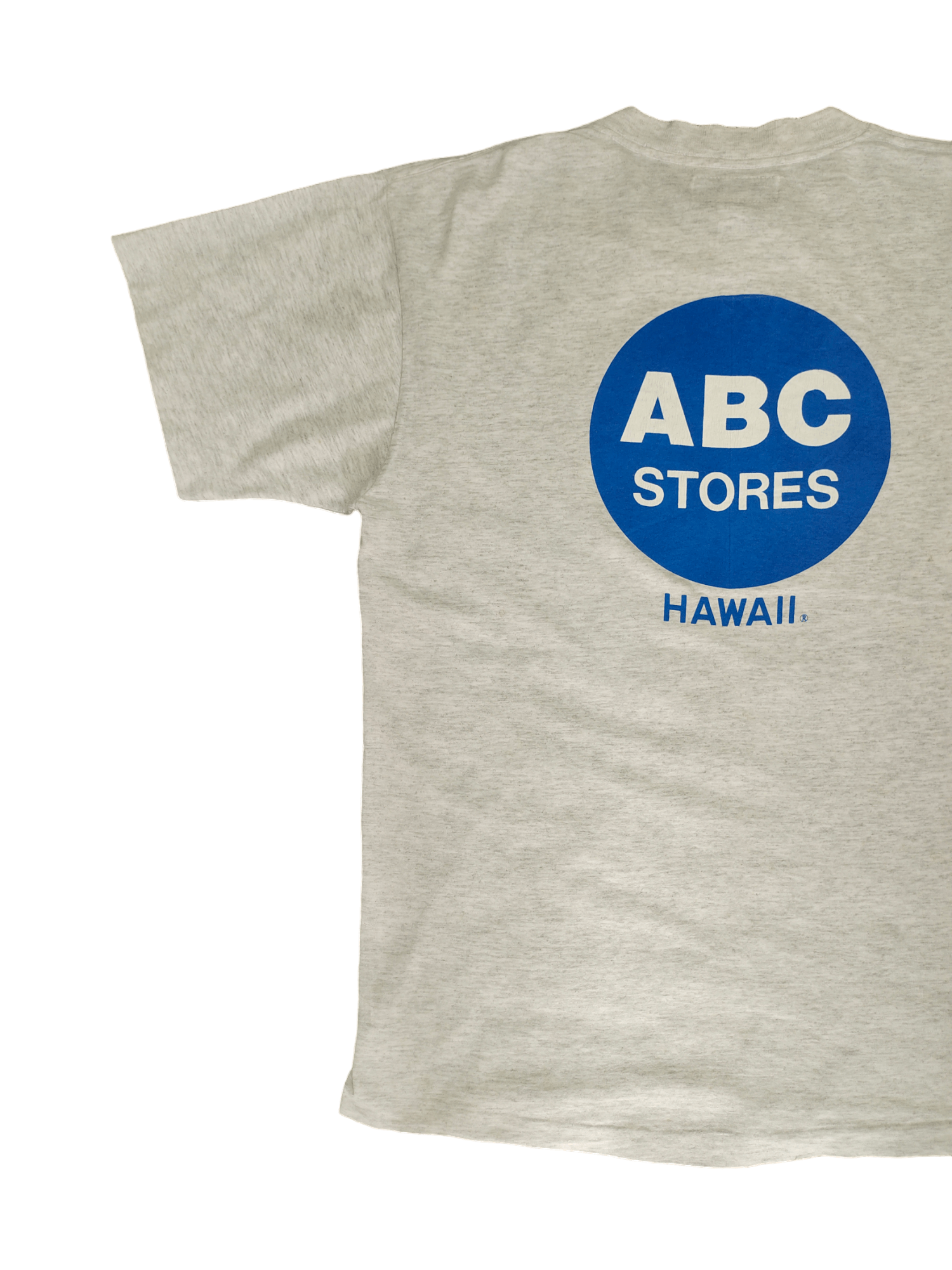 Vintage Vintage 90s ABC Stores Hawaii Distressed Roundneck T-Shirt Size US L / EU 52-54 / 3 - 5 Thumbnail