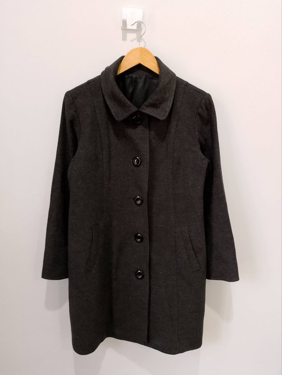 Japanese Brand RU JEANS Japan Button Up Wool Coat Jacket Size L / US 10 / IT 46 - 1 Thumbnail