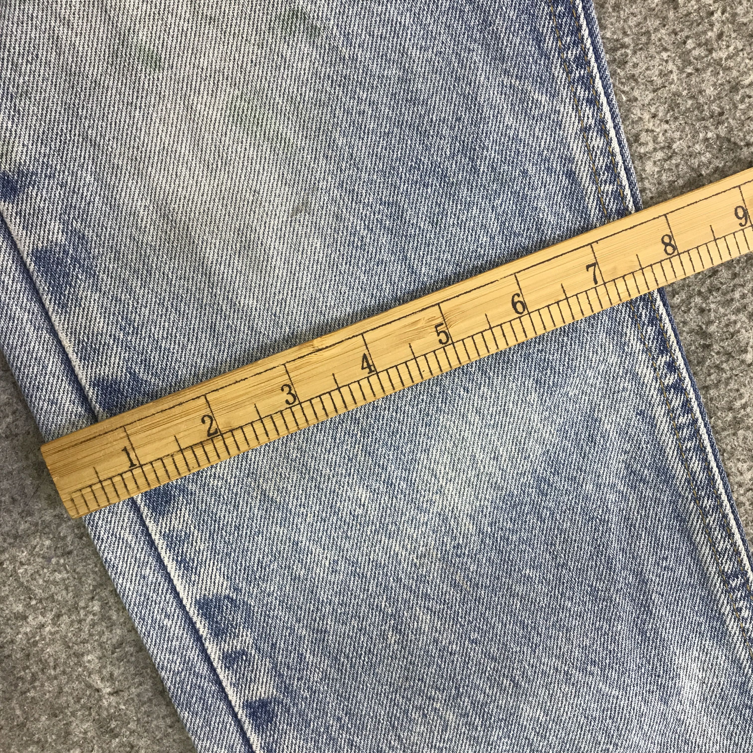 Carhartt CARHARTT DISTRESSED FADED DENIM PANTS K118B7 Size US 29 - 10 Thumbnail