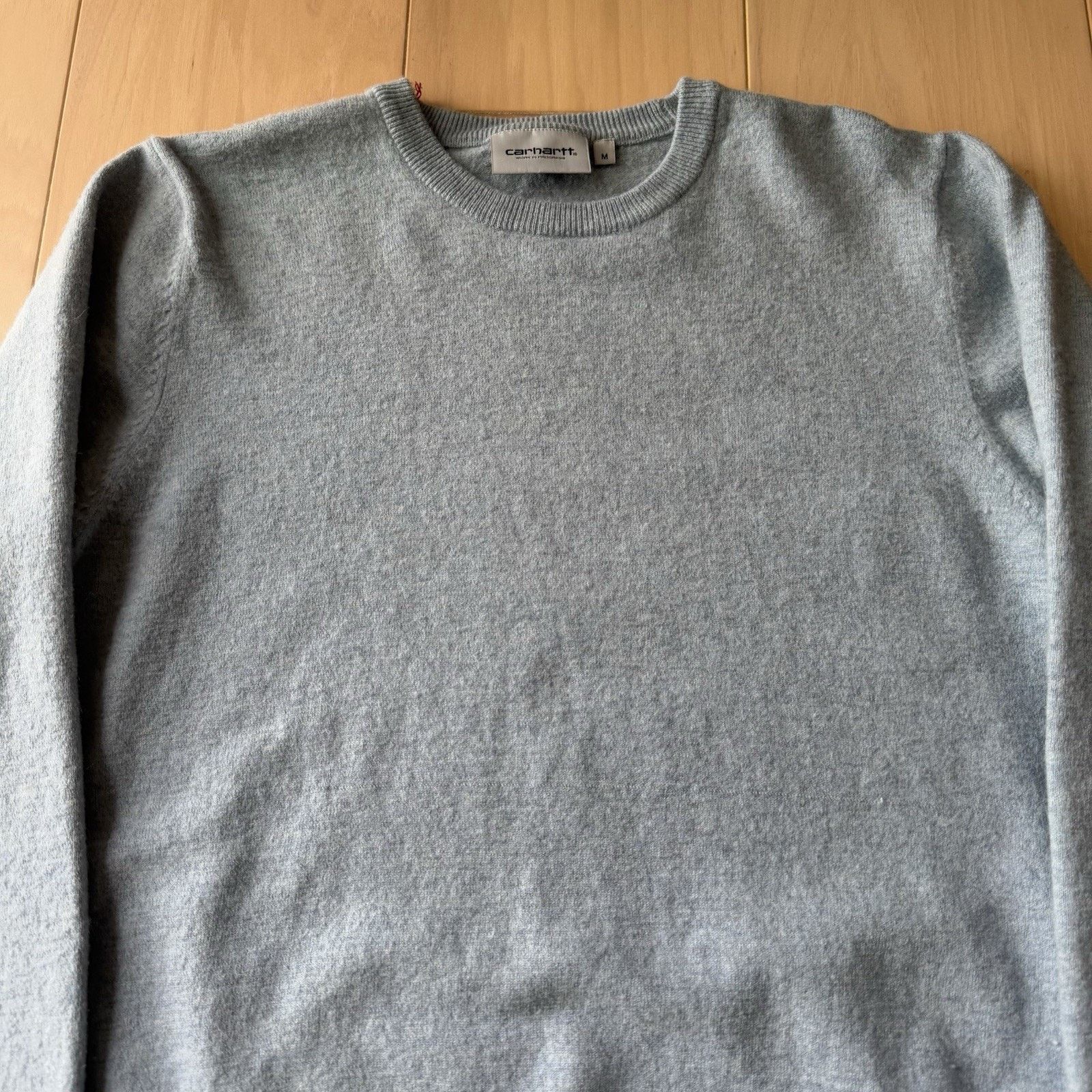 Carhartt Wip Carhartt WIP Playoff Sweater Medium Blue Wool Pullover Size US M / EU 48-50 / 2 - 3 Thumbnail