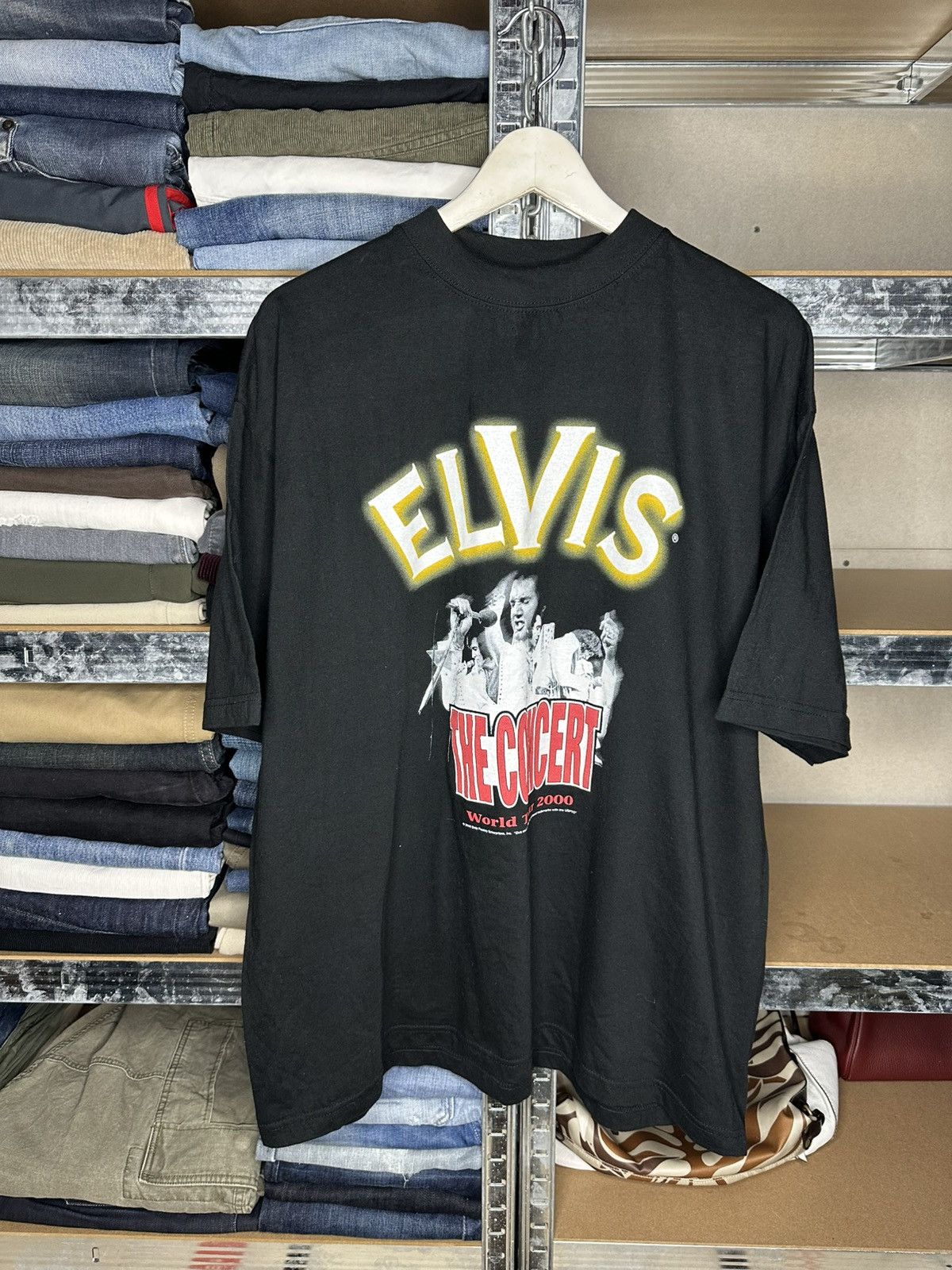 Other Elvis Presley The Concert World Tour 2000 Vintage T Shirt XL Size US XL / EU 56 / 4 - 1 Thumbnail