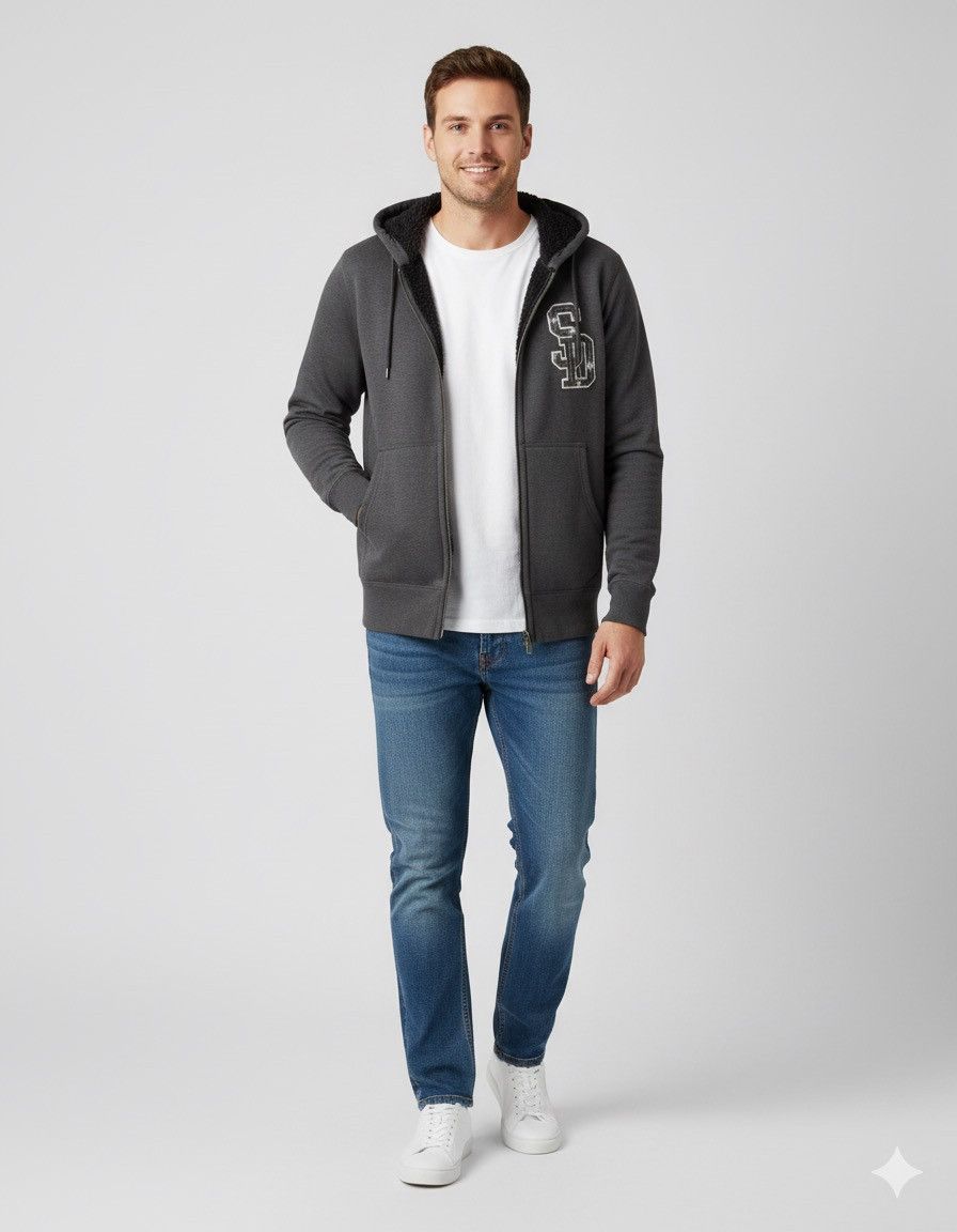 semanticdesign 🔥Rare Semantic Design Faux Fur Zipper Hoodies Size US S / EU 44-46 / 1 - 1 Thumbnail