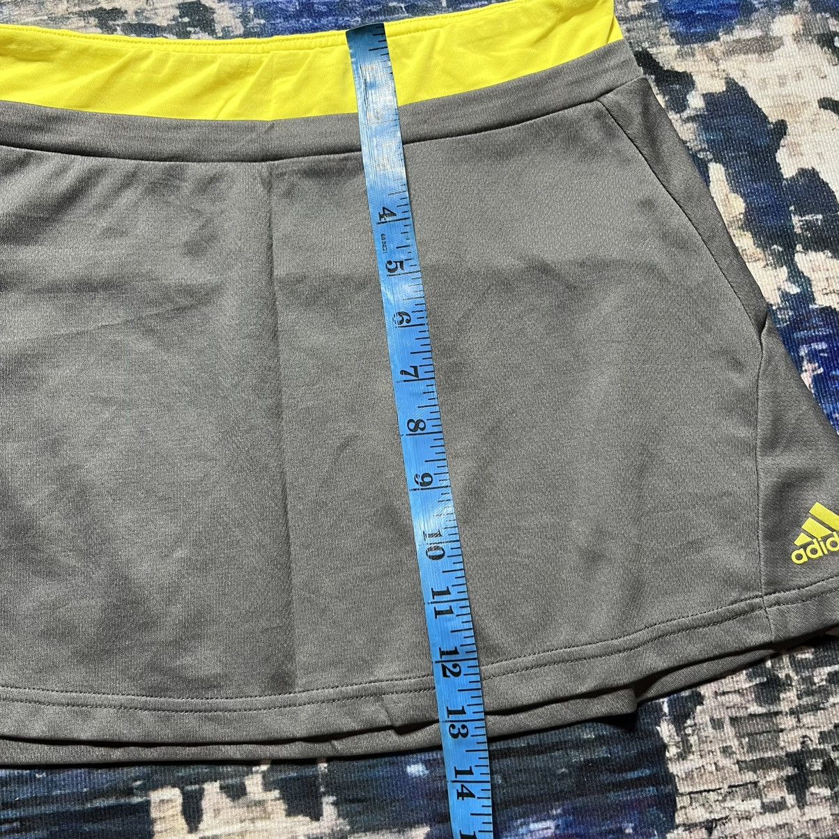 Adidas Adidas Climalite Back Spell Out Sports Skirts Size 29" - 8 Thumbnail